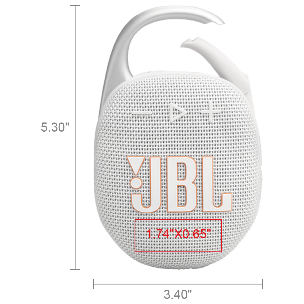 Custom JBL Clip 5 Portable Waterproof Bluetooth Speaker 24