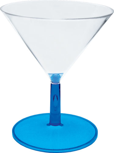 2oz Plastic Mini Stemmed Martini Glass CLOSE OUT 6