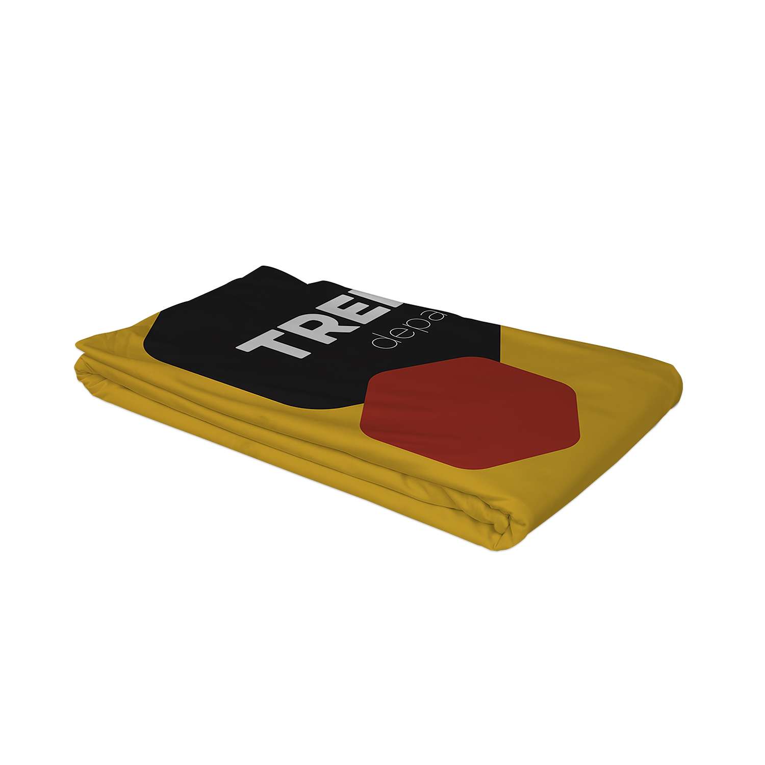 8' Straight Splash Floor Display Face Graphic Panel (Polyester Knit)