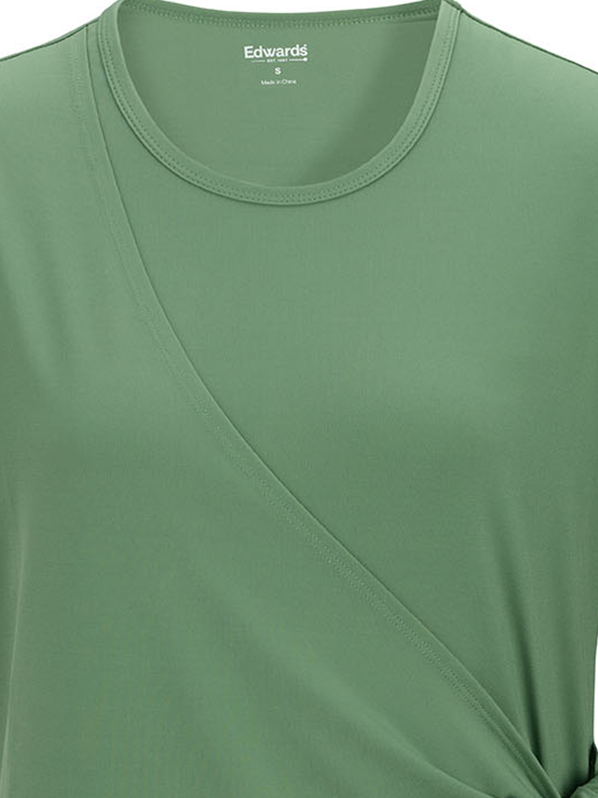 Edwards Garment - Women's Pocketless Soft Wrap Blouse 8