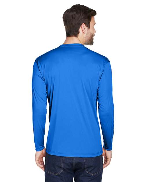 Men's Cool & Dry Sport Long Sleeve Performance Interlock T-Shirt - 8422 19