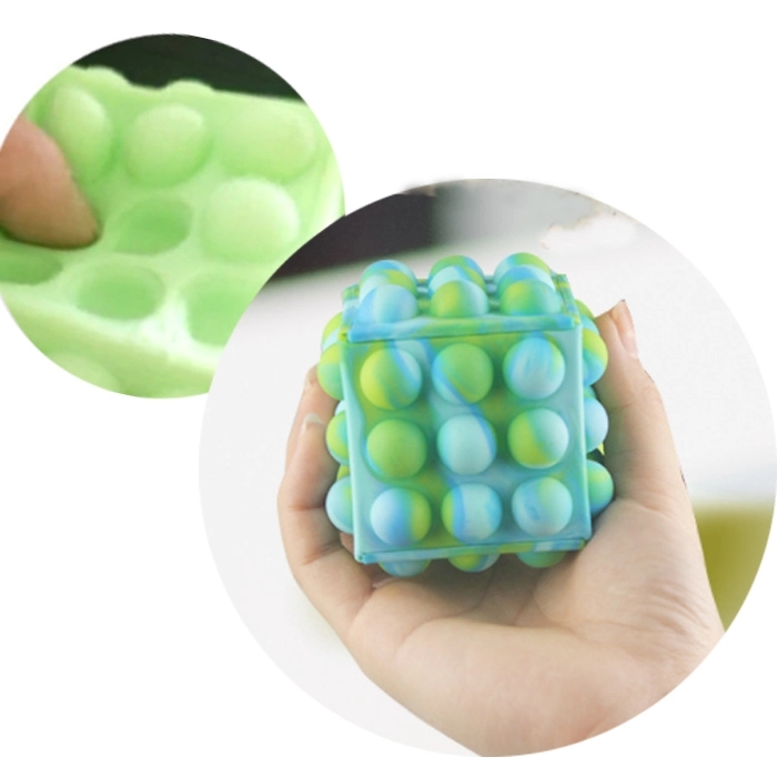Pop 3D Squeeze Cube Ball Fidget Toy 3