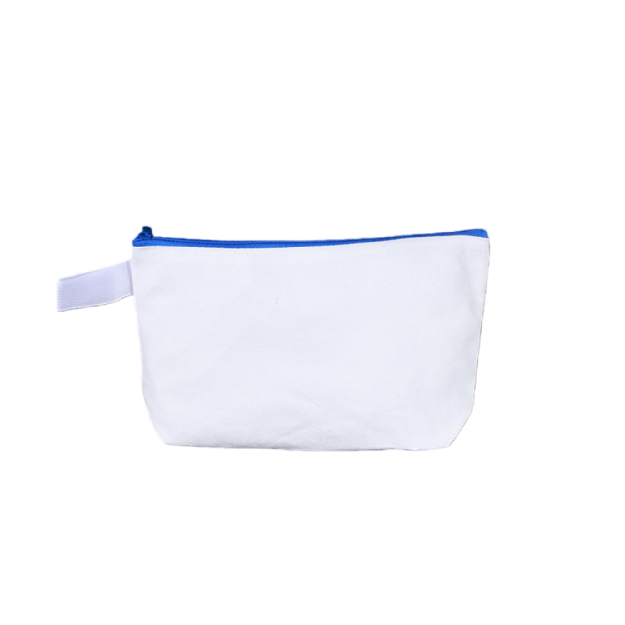 Multi-Purpose Canvas Makeup Bag with Bottom and Strap 14