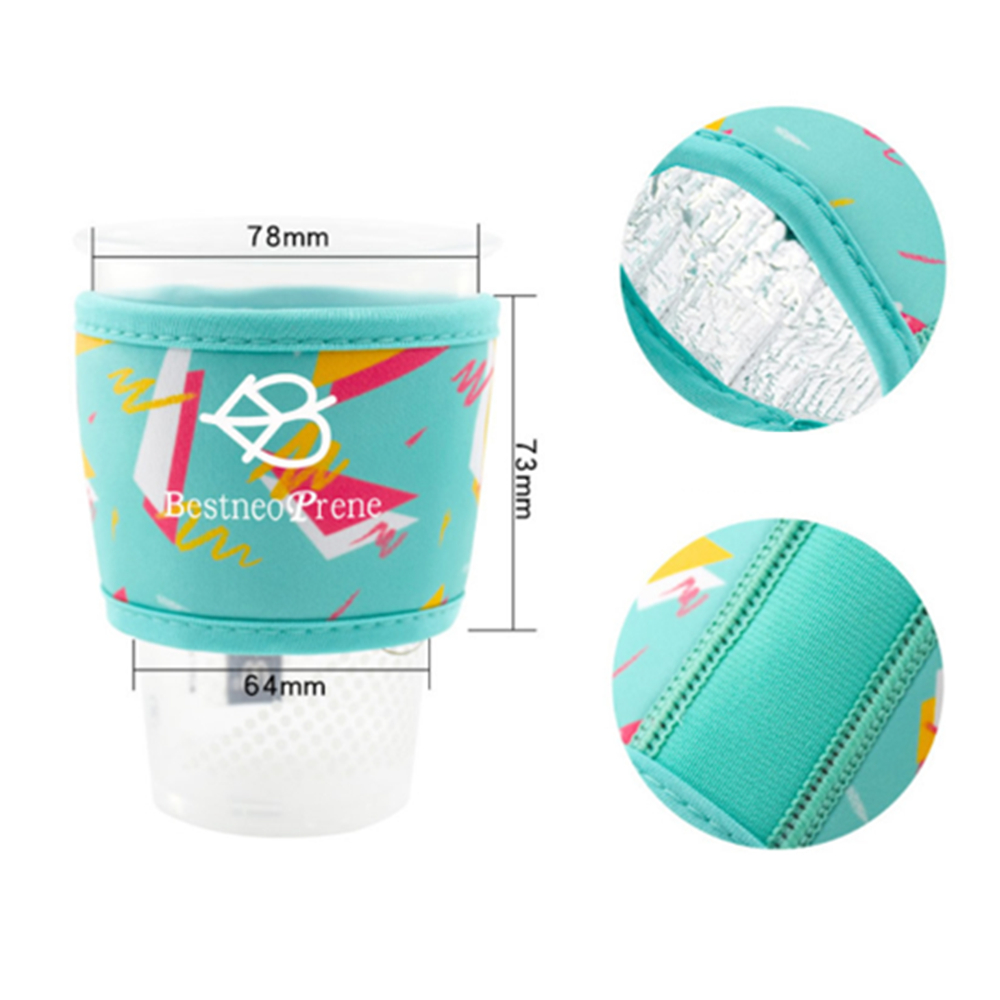 Neoprene Coffee Cup Sleeve Coolie 2