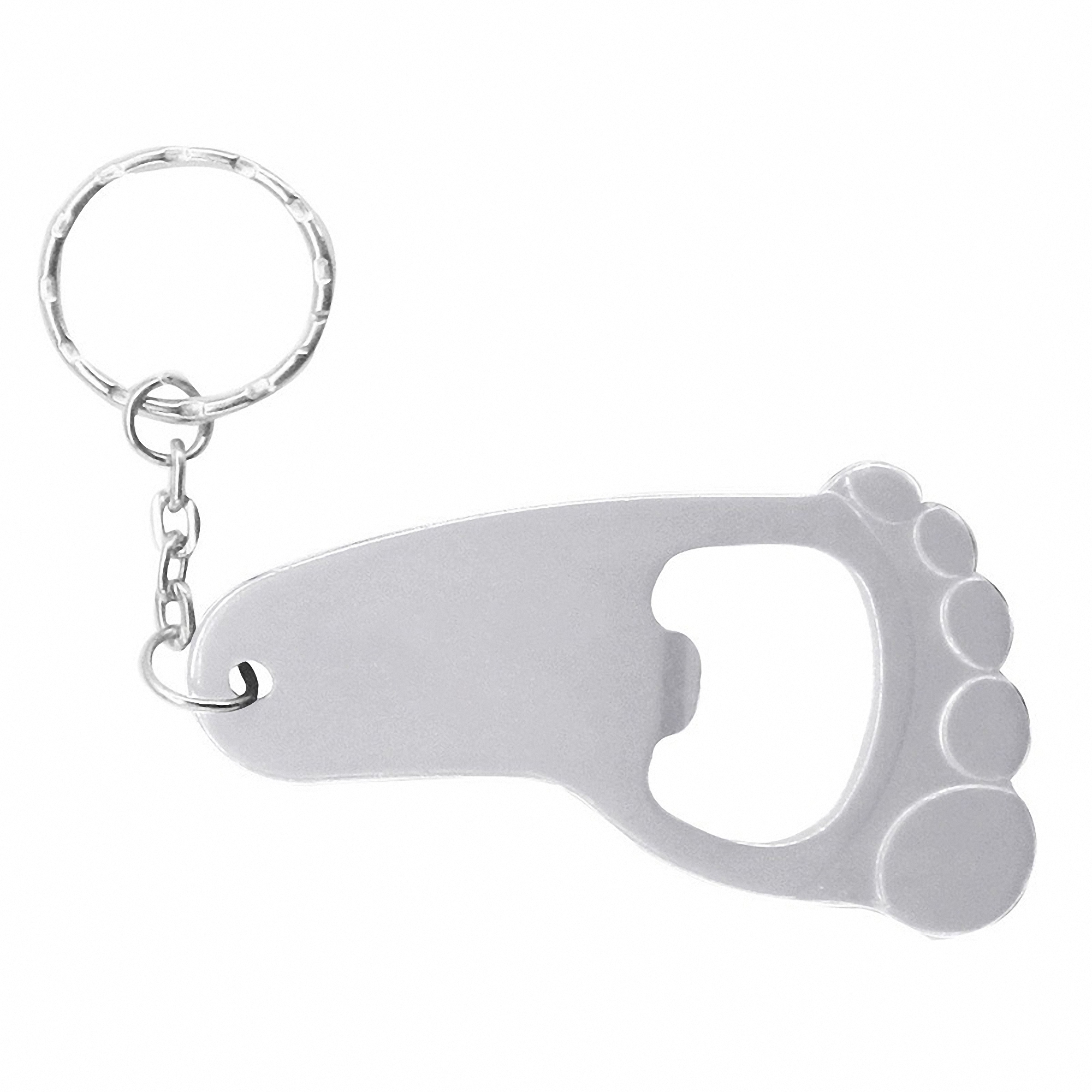Foot Shape Keychain Bottle Opener 2
