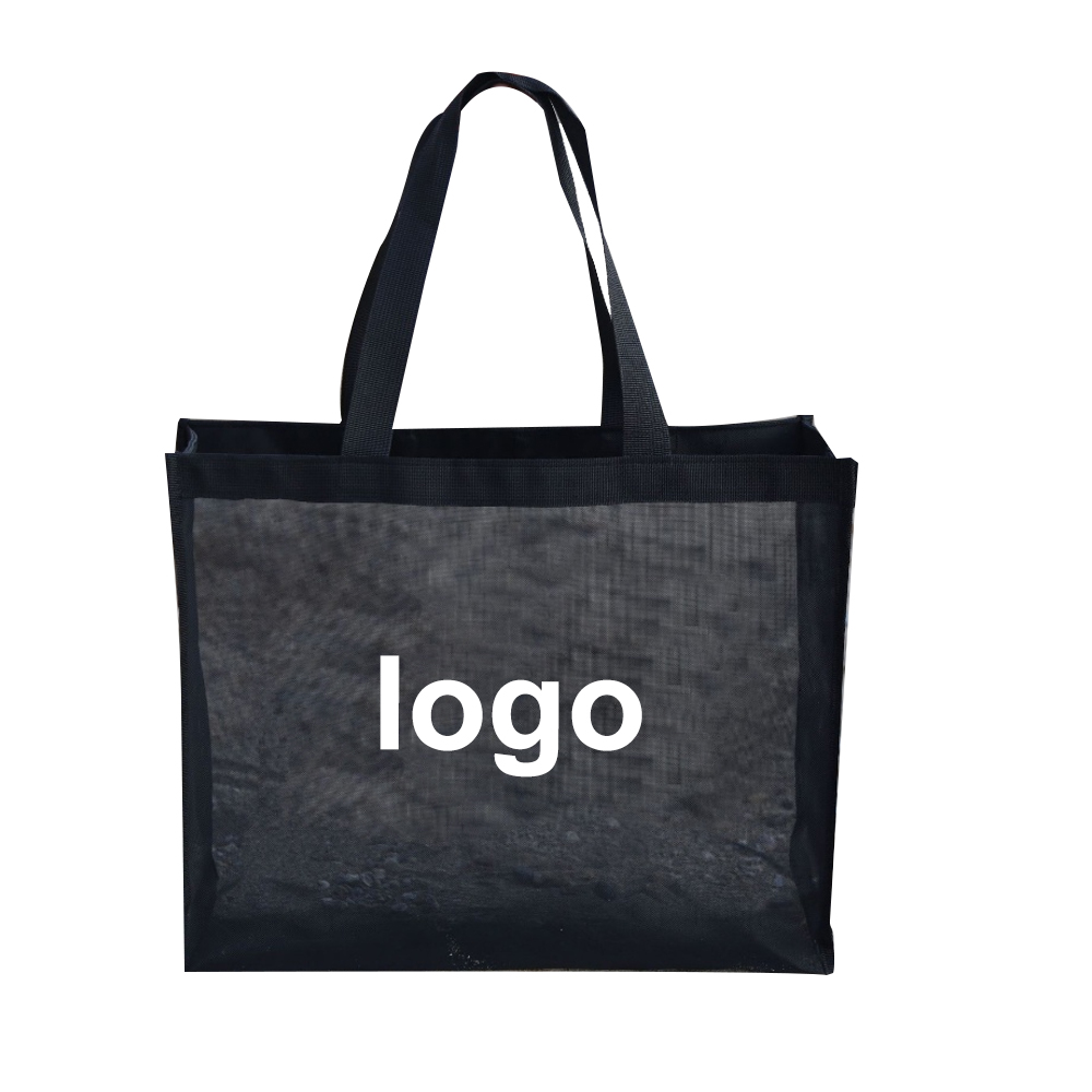 Premium Thick Transparent Nylon Mesh Tote Bag 2