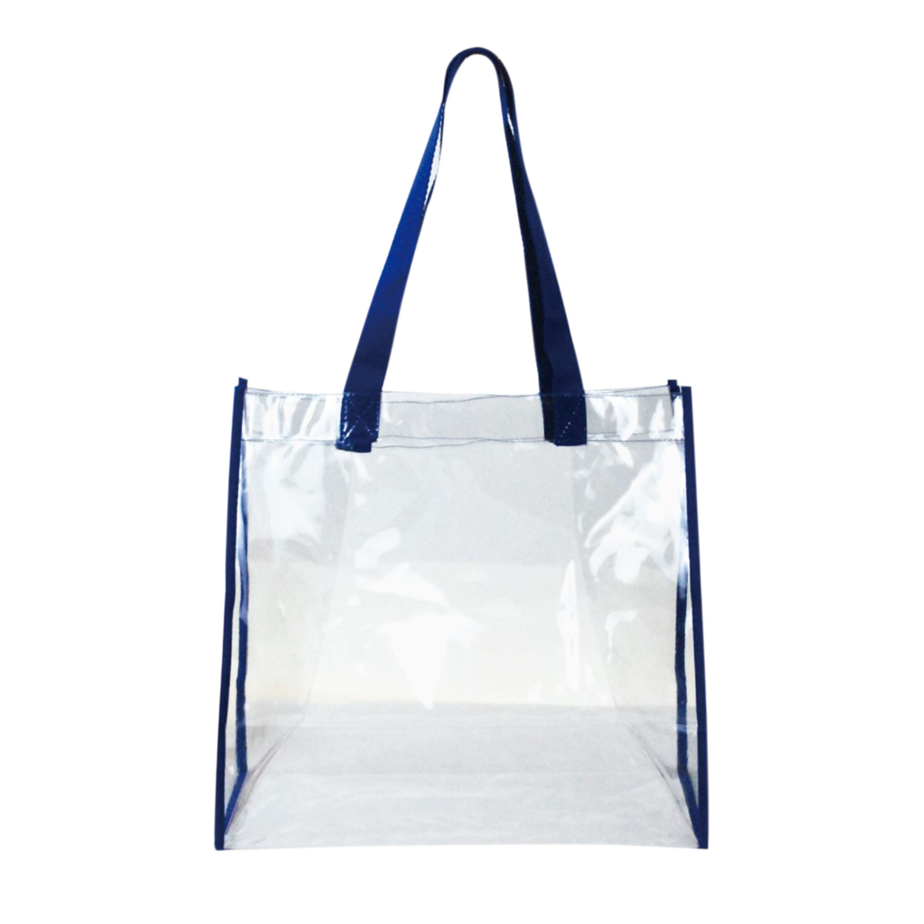 NFL Approved Clear Open Tote Bag with 19" Webbing Handles-Close Out 4