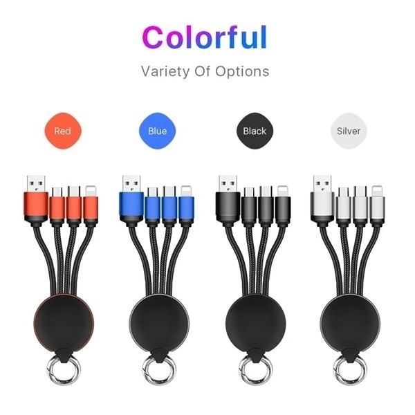 Hot Sale Multi 3 In 1 Light Up Charging Cable 3