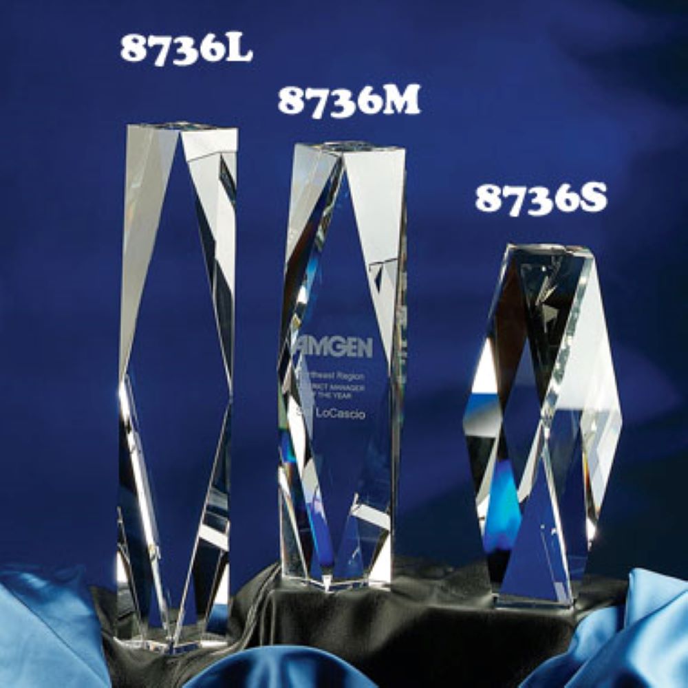 Prestige Optic Crystal Award - Small 2