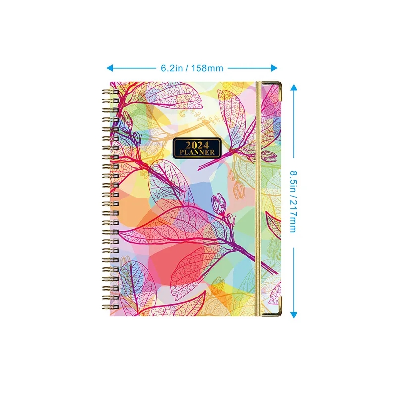 2024 Weekly Monthly Planner Diary-A5 2