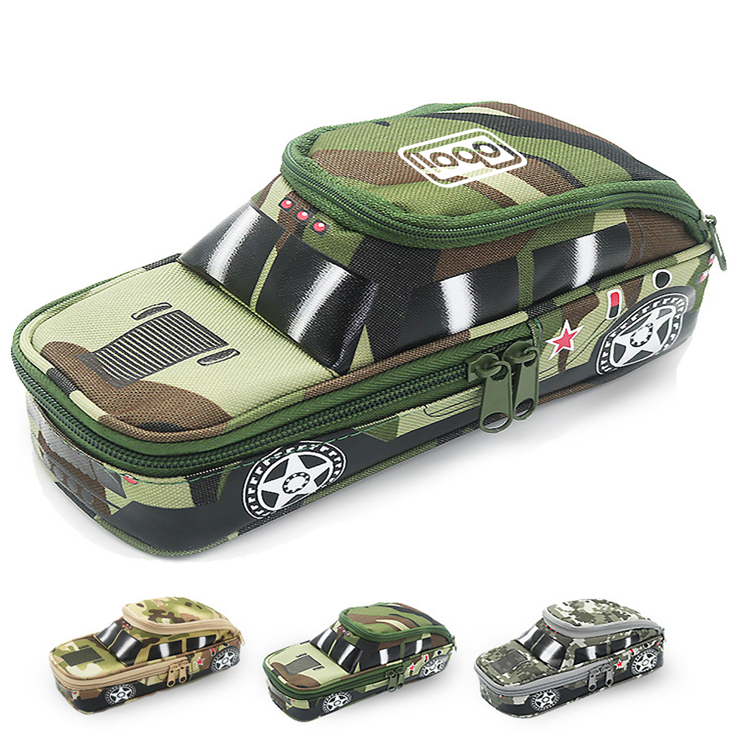 Camouflage Zipper Pencil Case 2