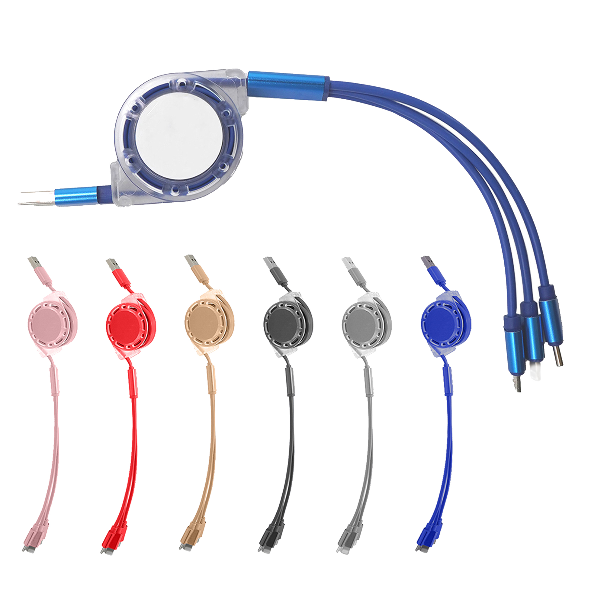 3 in 1 Retractable Cable 8