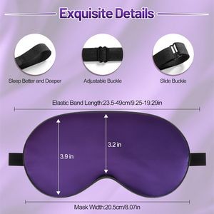 Double Layer Soft Silk Sleep Eye Mask 3