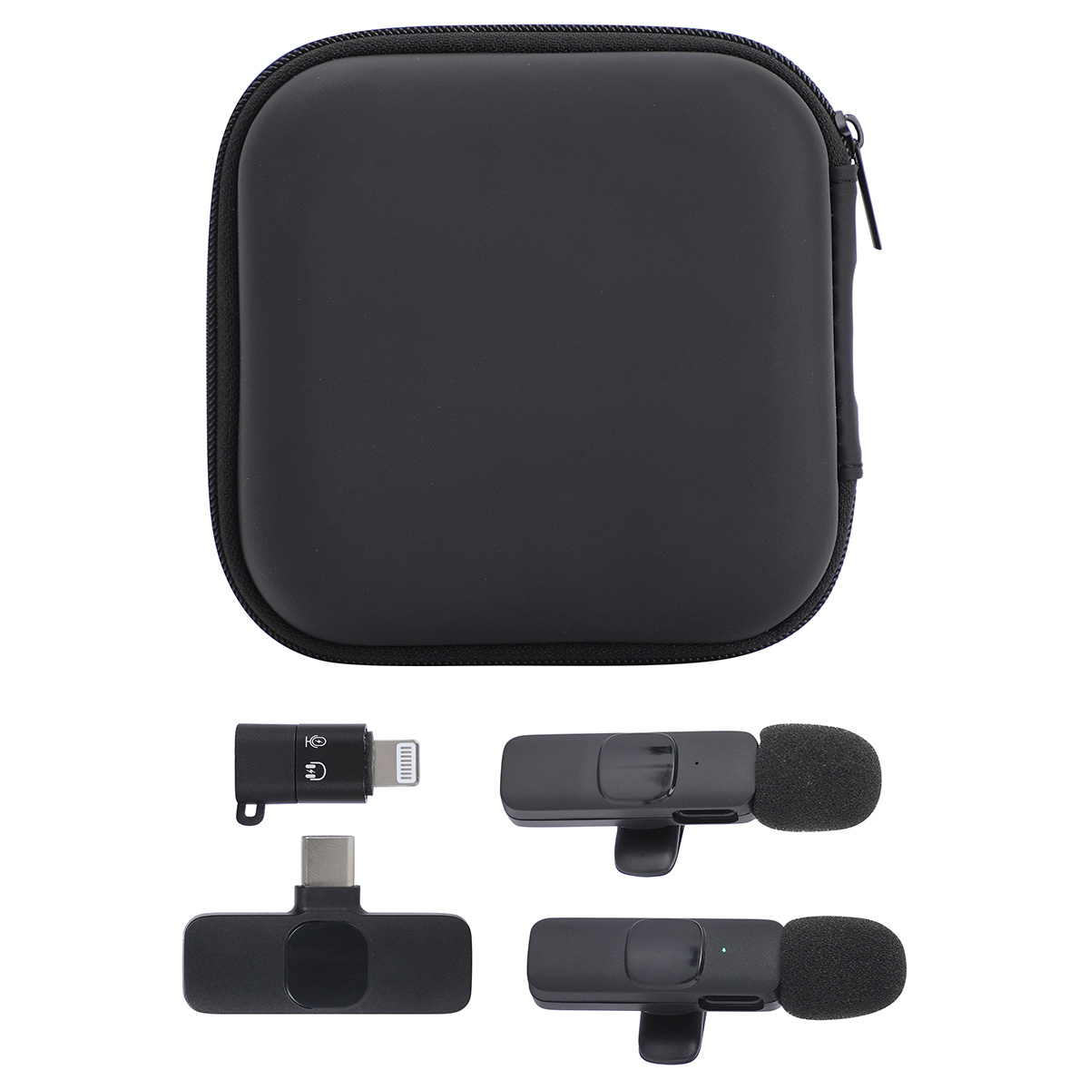 Center Stage Portable Wireless Lavalier Microphone - Set of 2 2