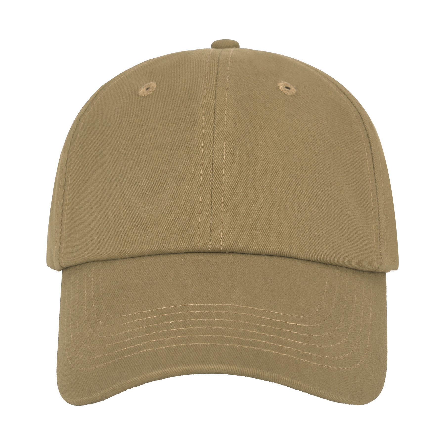 Classic Custom Brushed Cotton Twill Baseball Cap 6