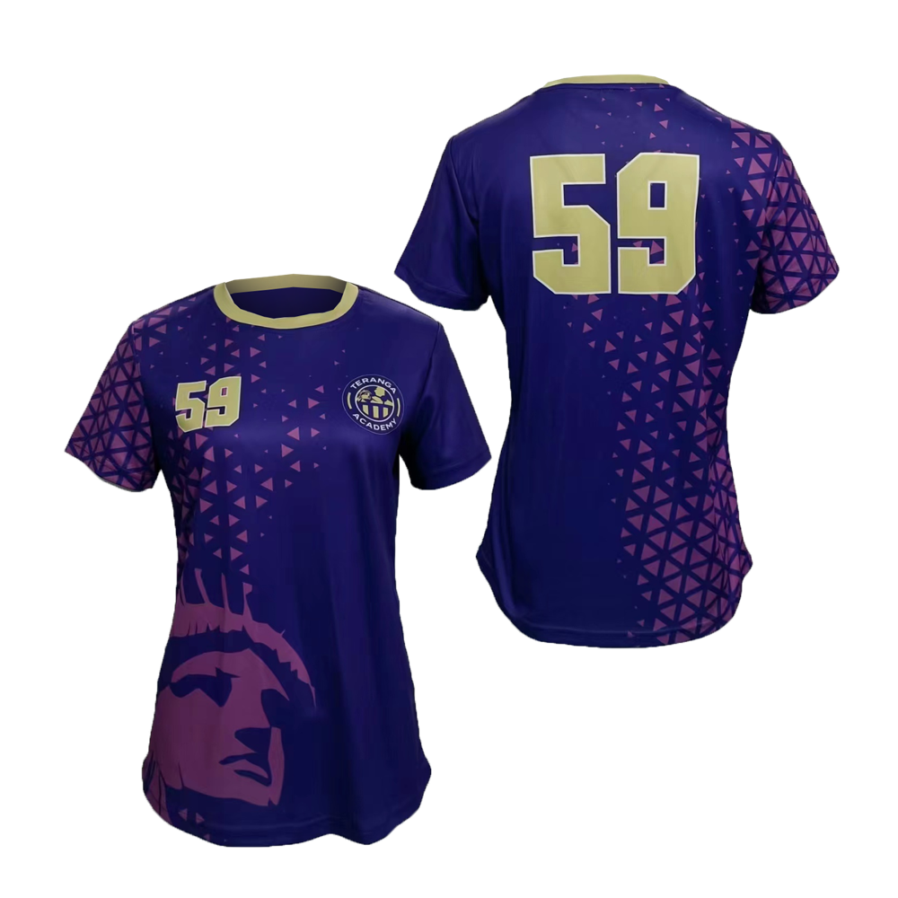 Women's Soccer Crew SS Pinhole Mesh Jersey 1