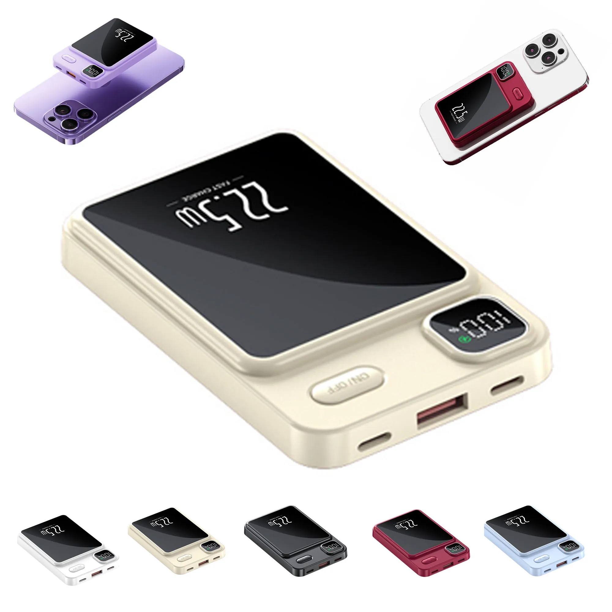 10000mAh Magnetic Power Bank 3