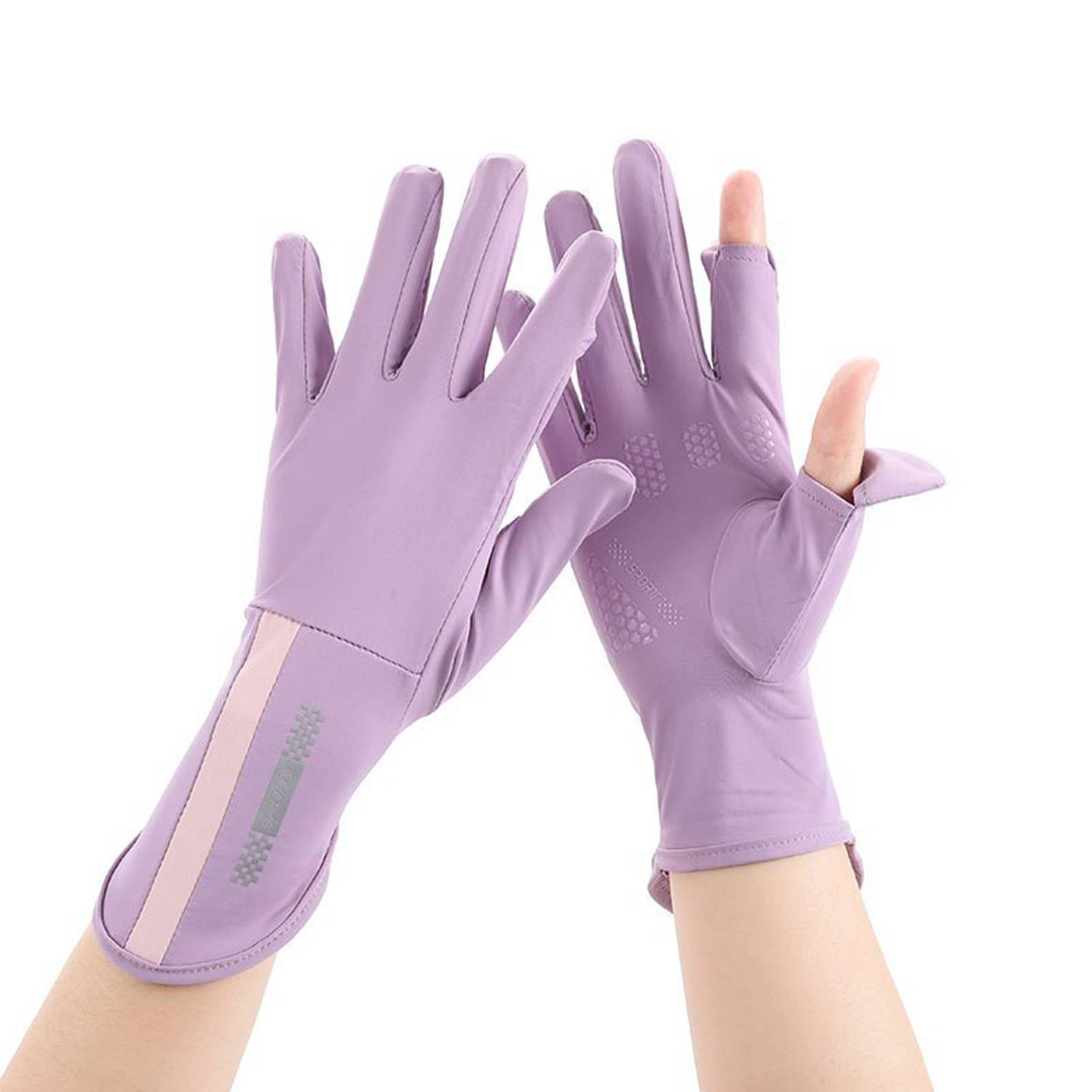 Summer Sun Protection Breathable Gloves 5