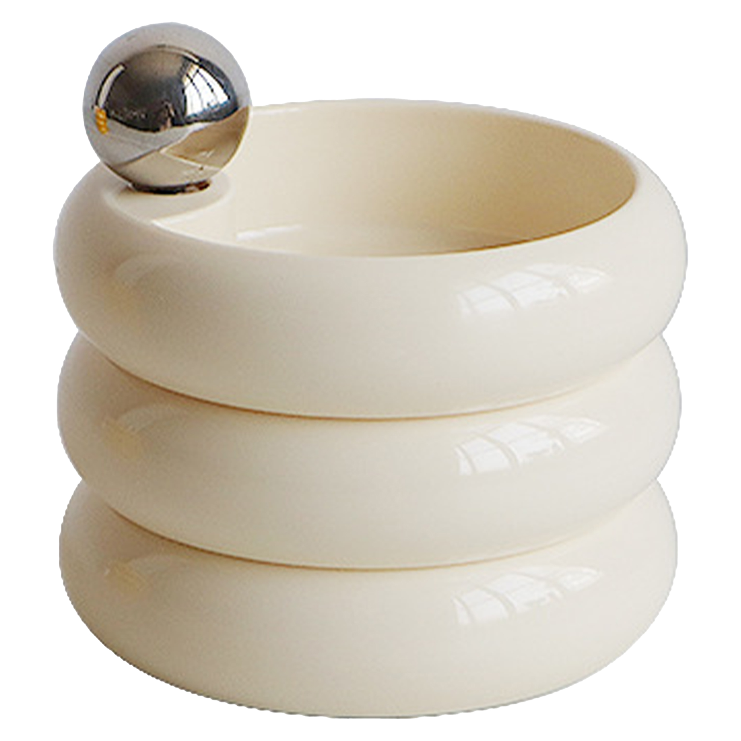 Plastic Multi Layer Rotatable Jewelry Storage Box 11
