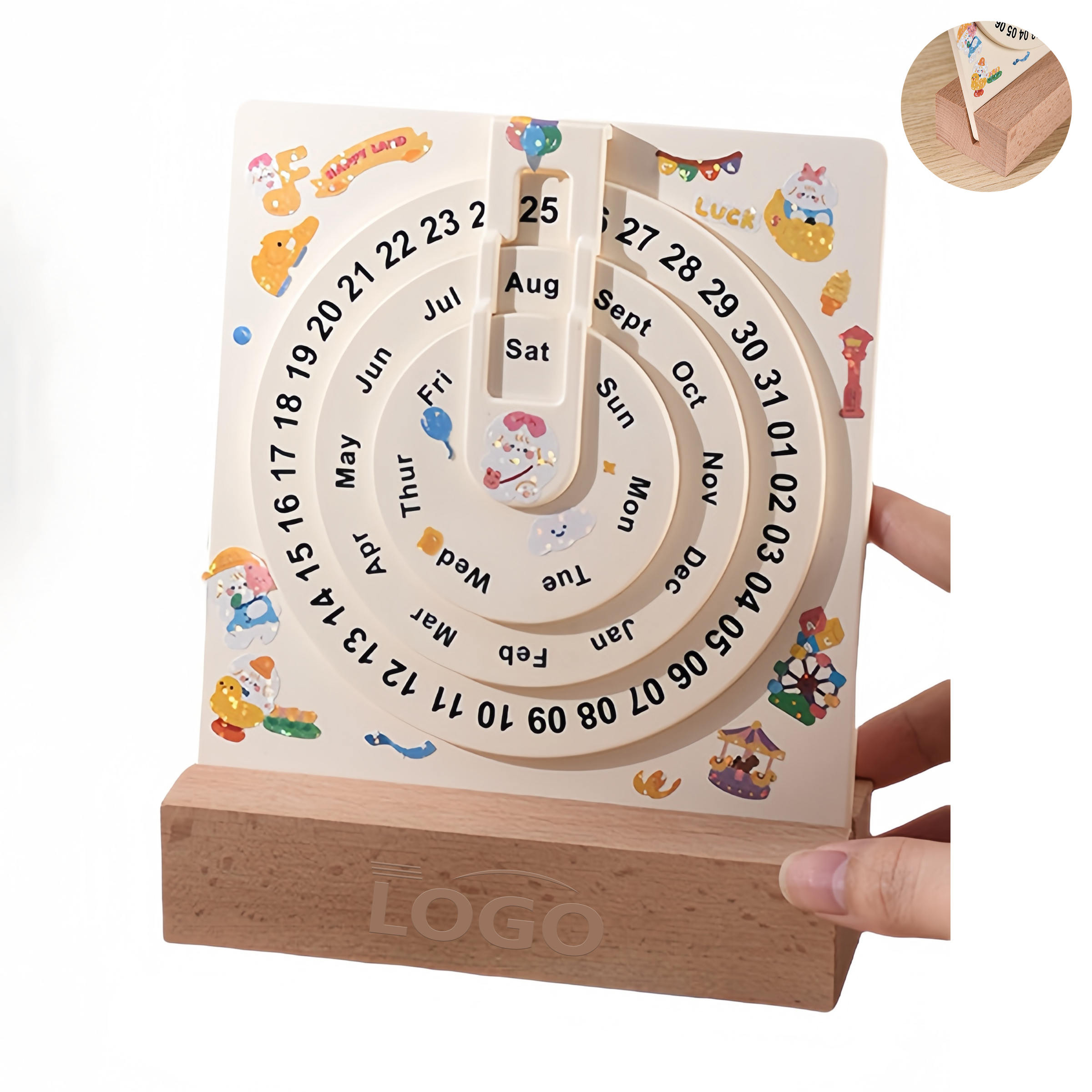 Perpetual Desktop Calendar 2