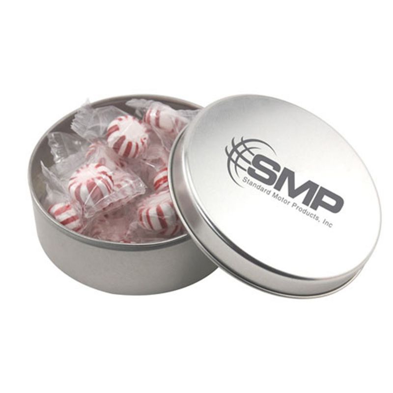Round Tin with Starlight Peppermints 1