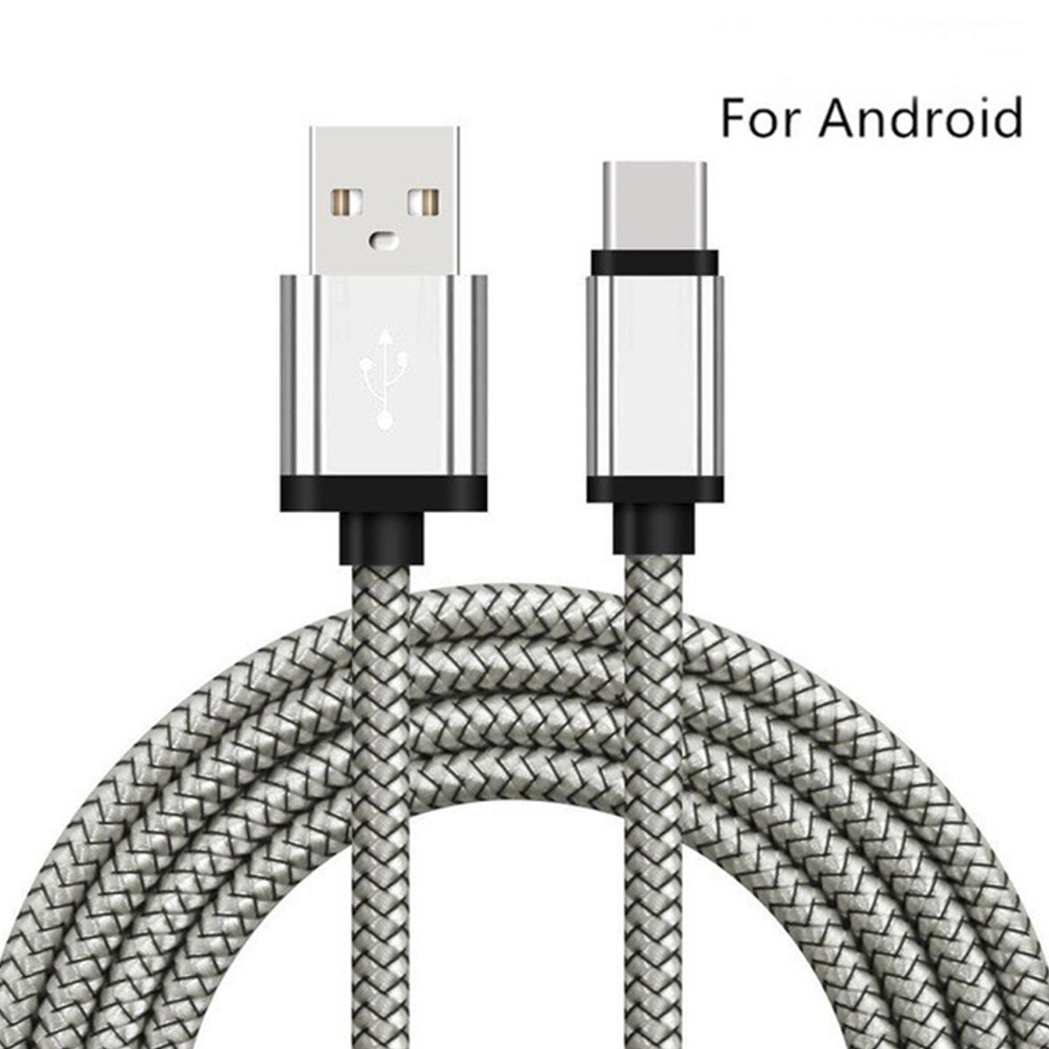 Durable Nylon Braided USB Cable for Fast Charging & Sync 5