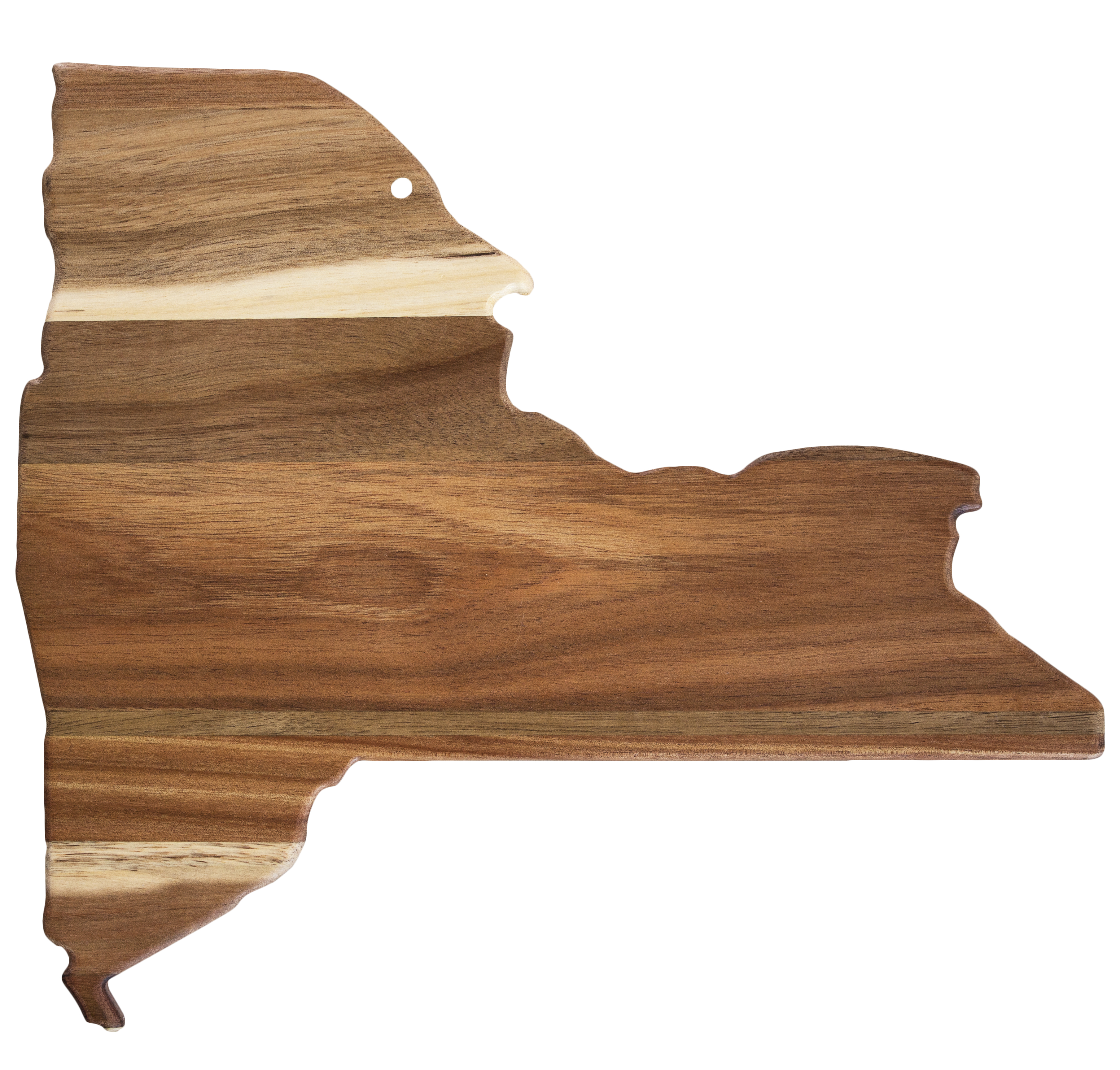 Rock & Branch® Origins Series New York State Shaped Wood Serving and Cutting Board 3