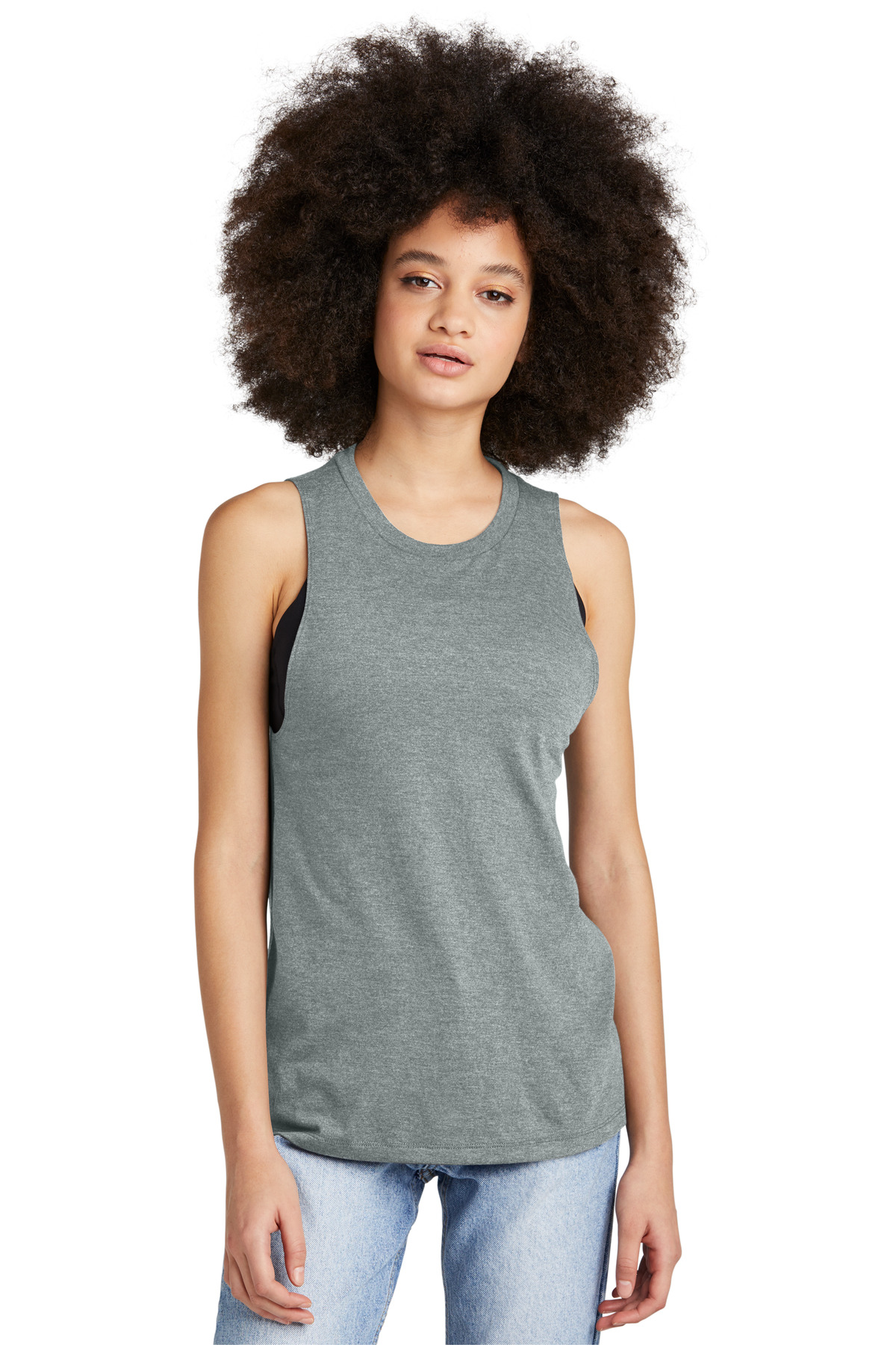 District Women's Perfect Tri Muscle Tank DT153 42