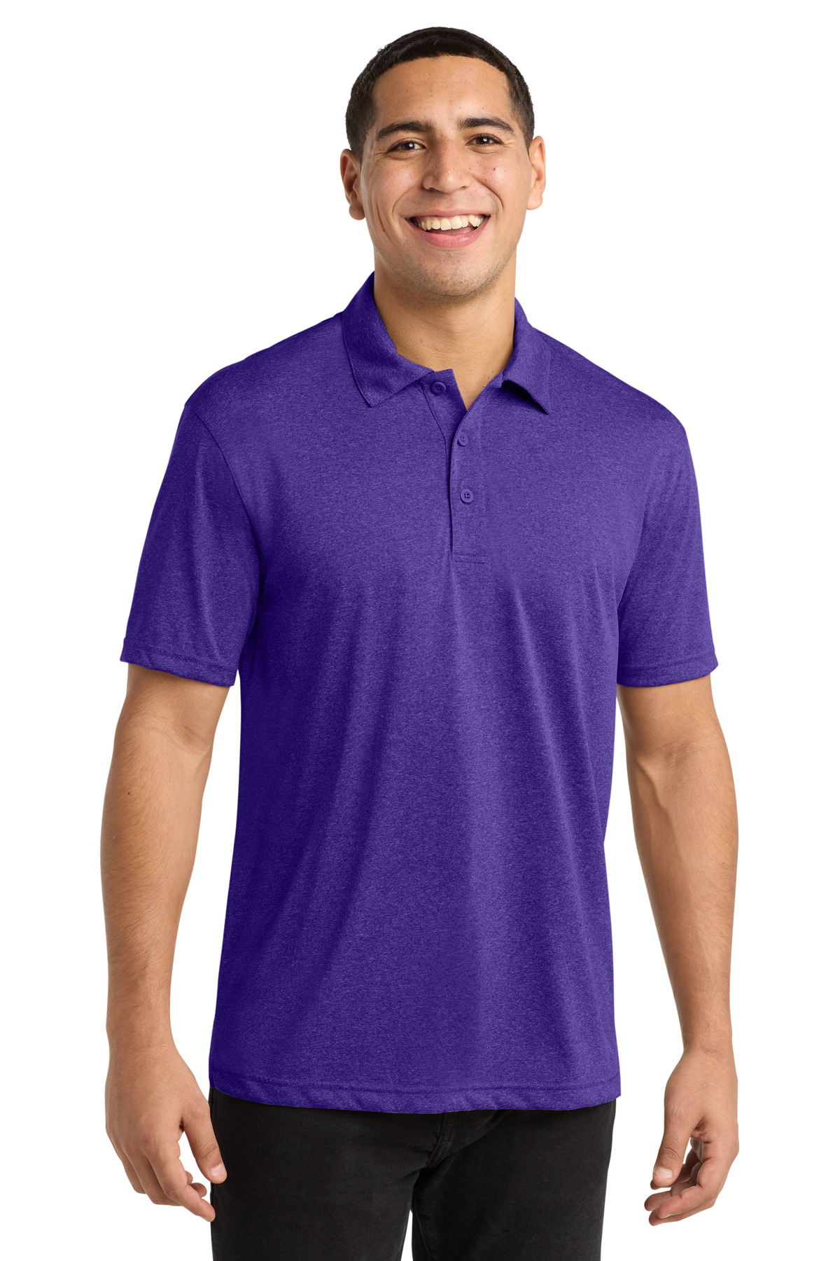 Sport-Tek Heather Contender Polo. ST660 73