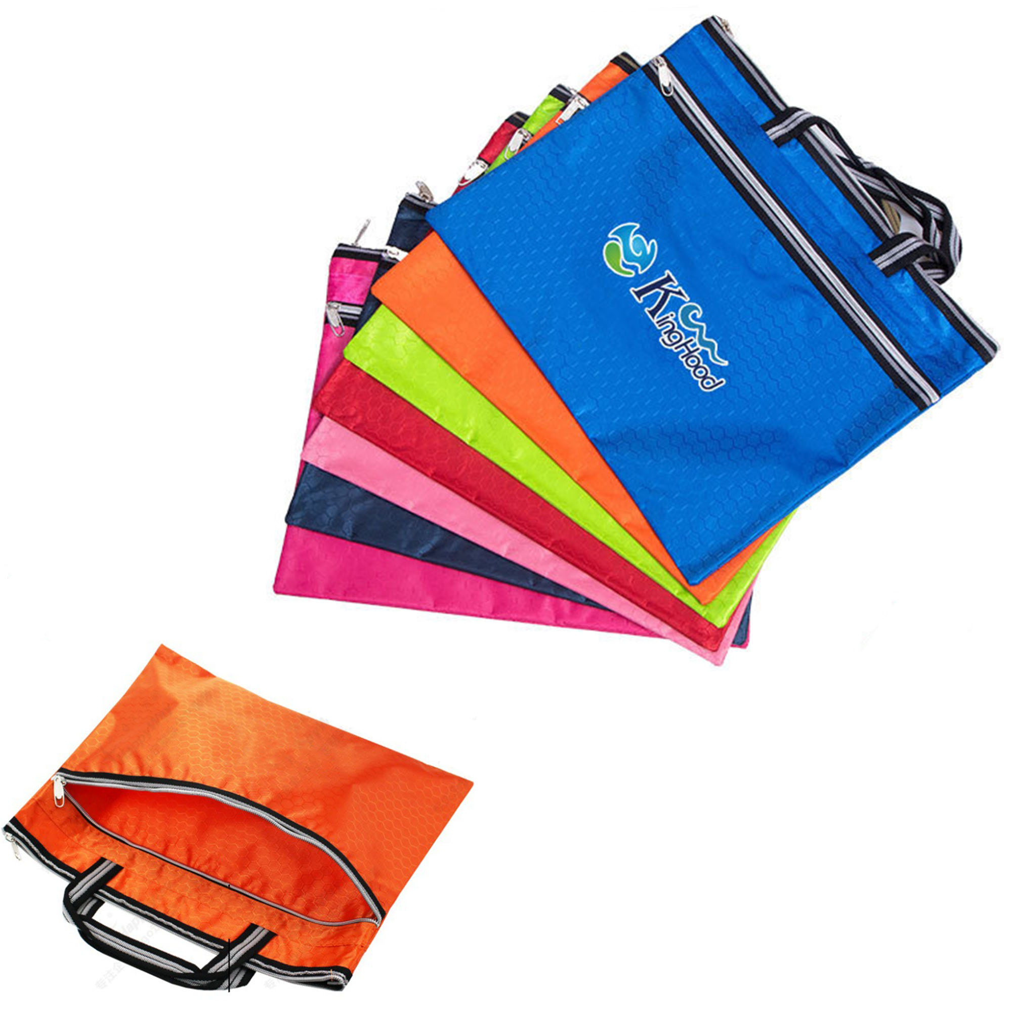 "A4 Soccer Texture Tote Bag " 1