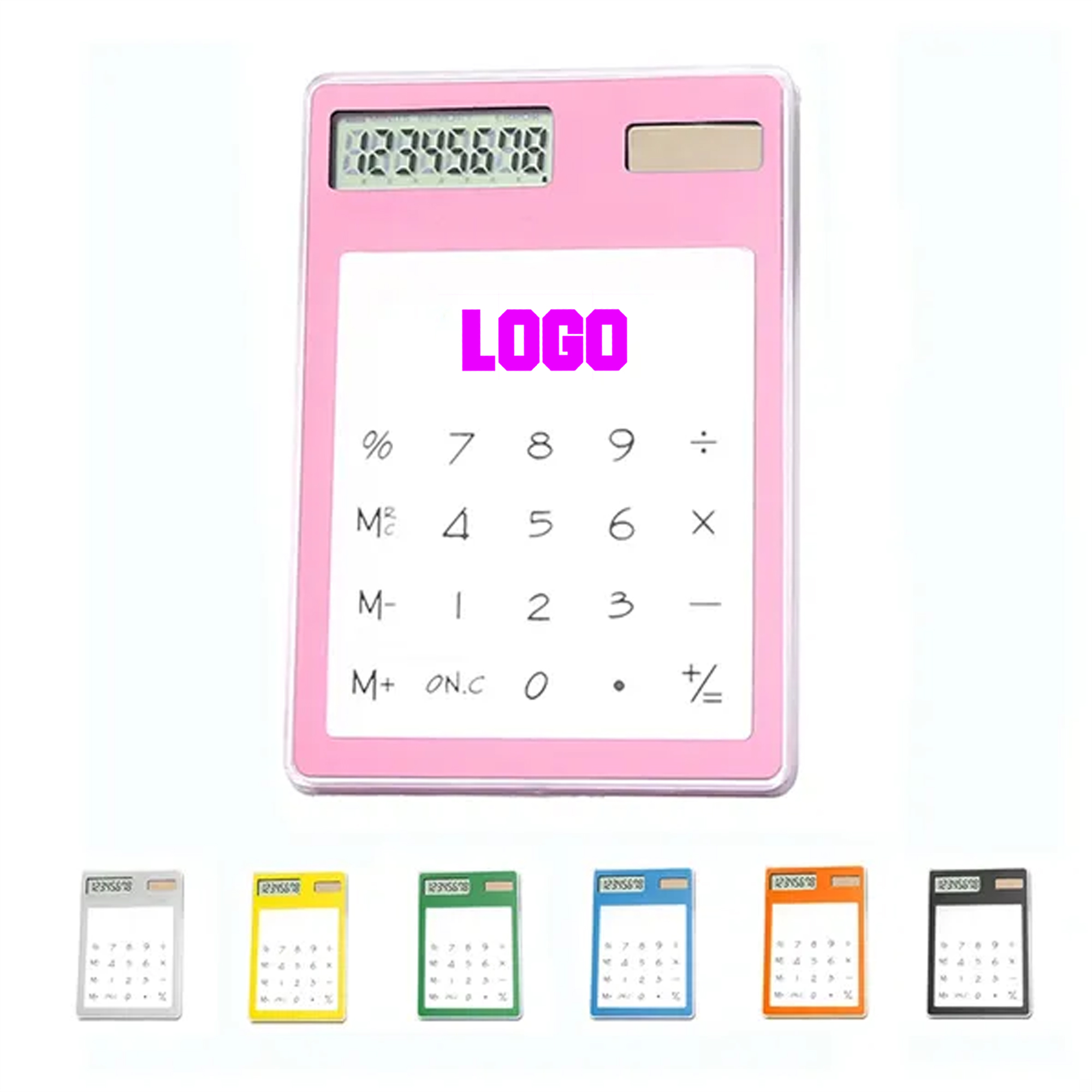Flat Transparent Solar Calculator 5