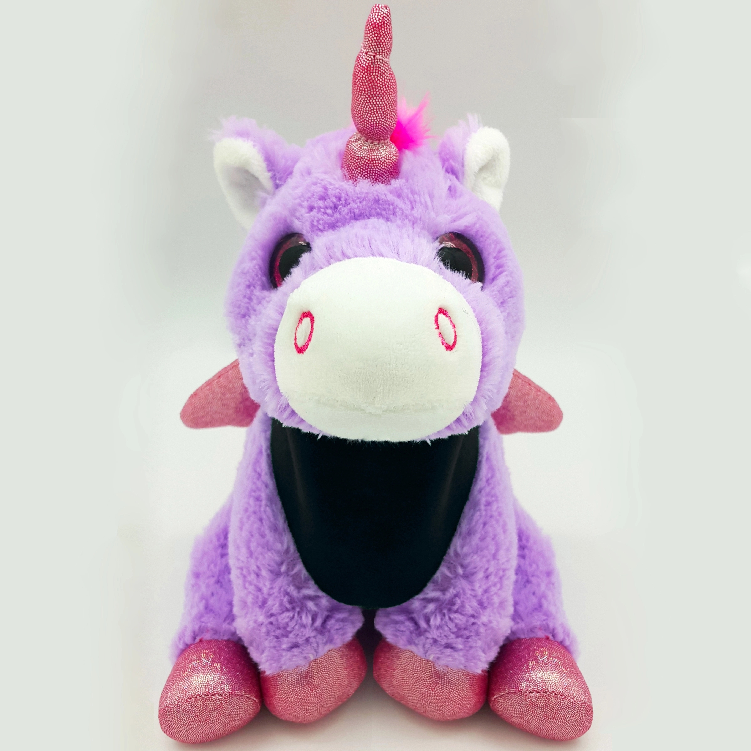 9" Bright Color Purple Unicorn 6