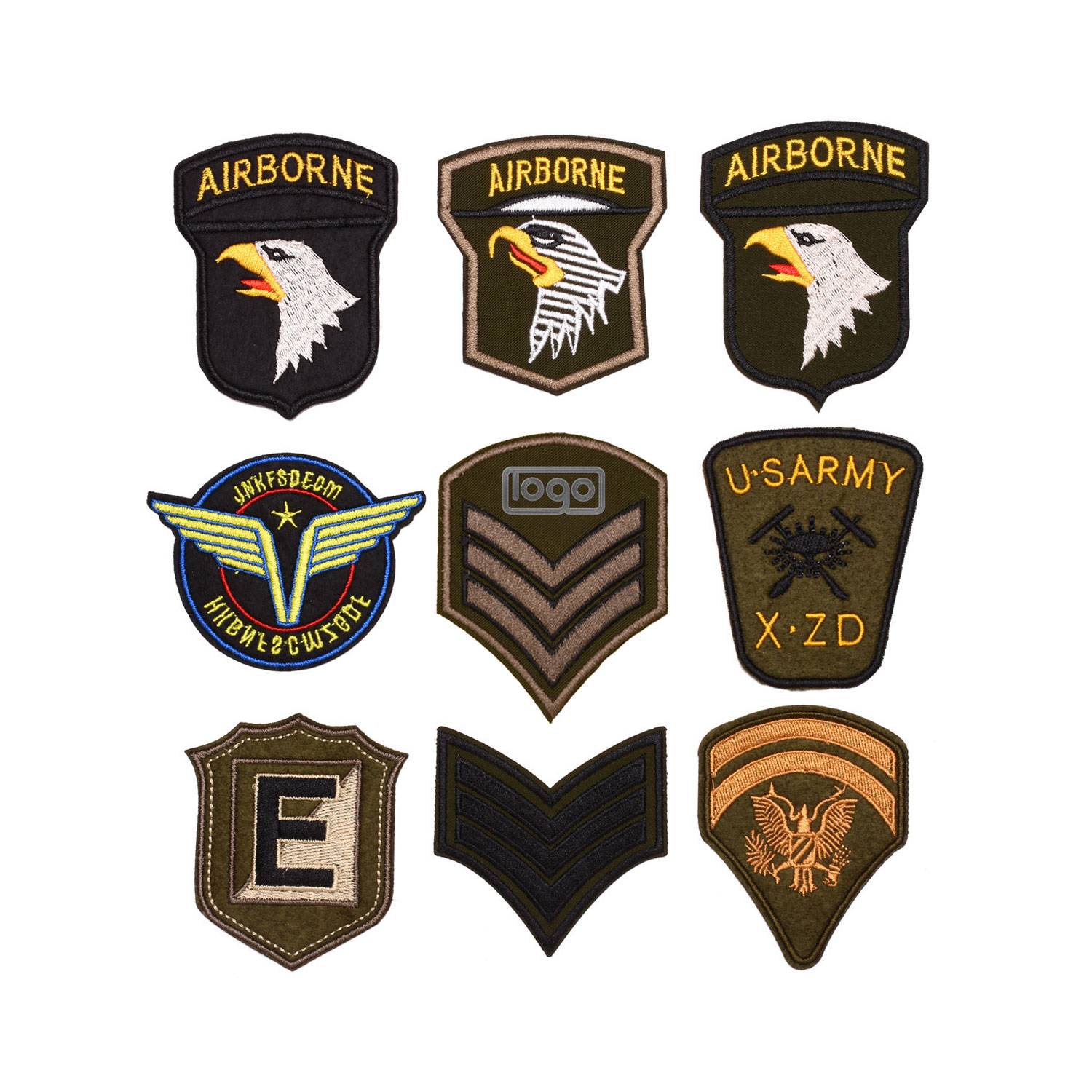 Embroidered Clothing Badge 1