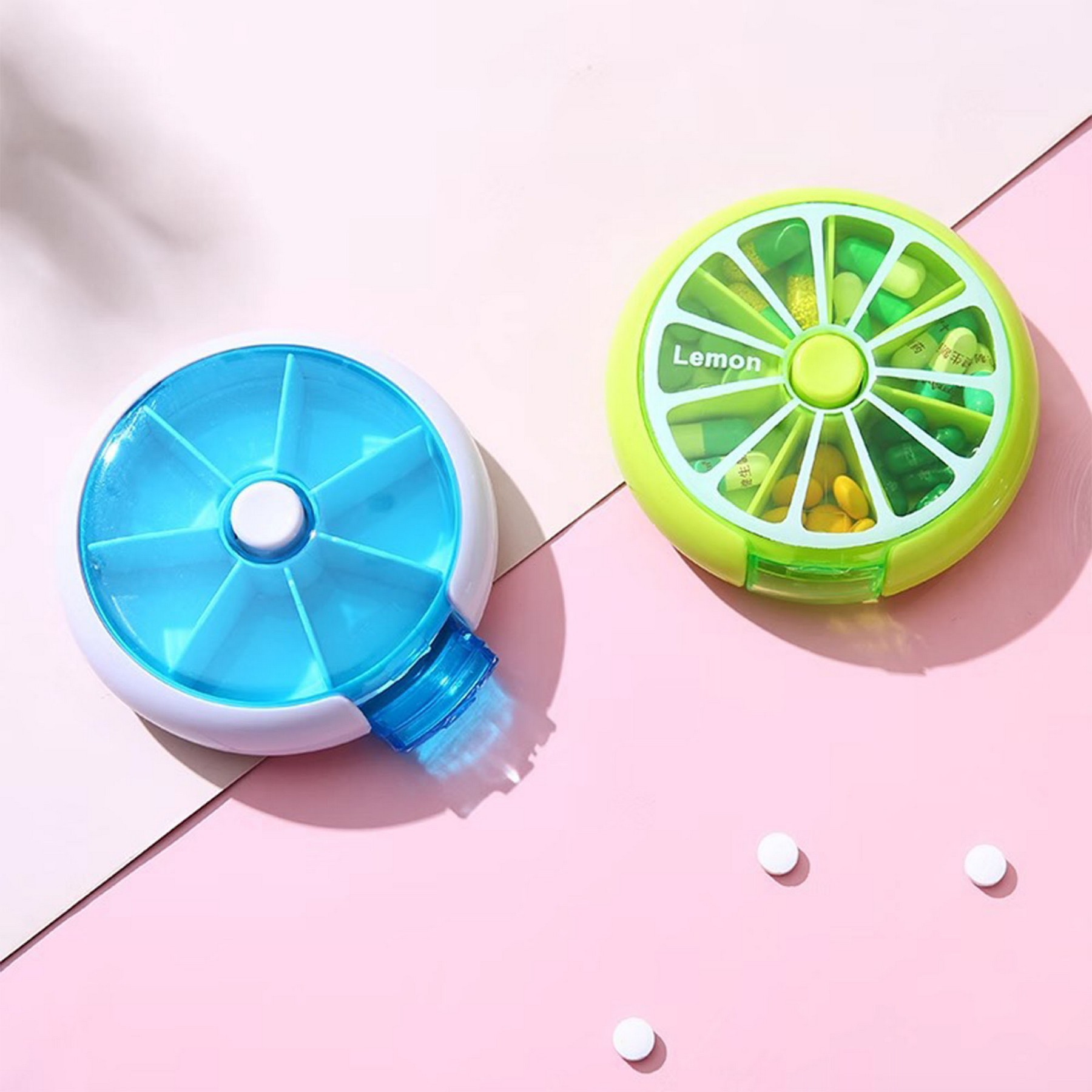 Mini 7-Day Weekly Pill Storage Case Box 3
