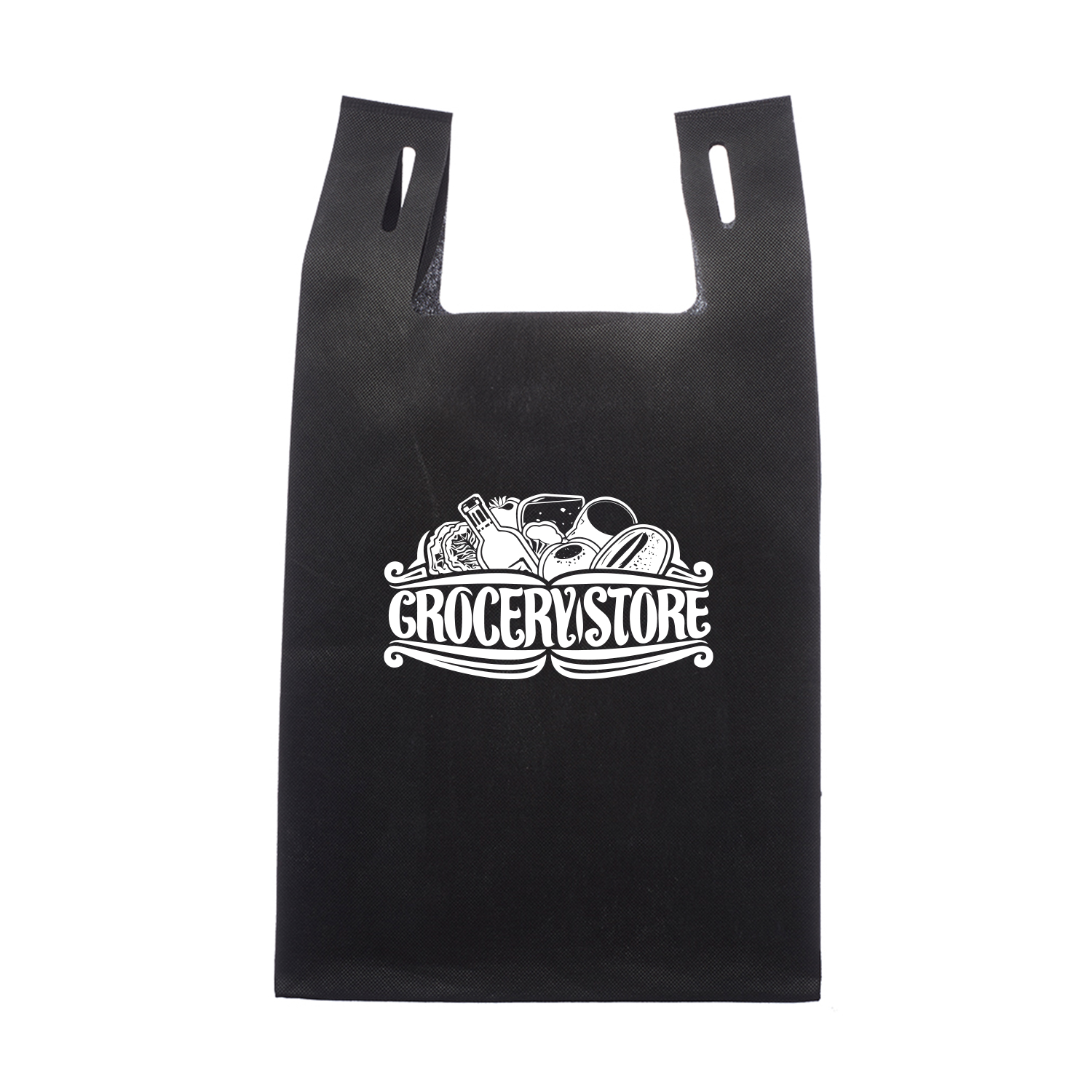 EZ-Hang Reusable Shopper Bag (2 Color Imprint) 4
