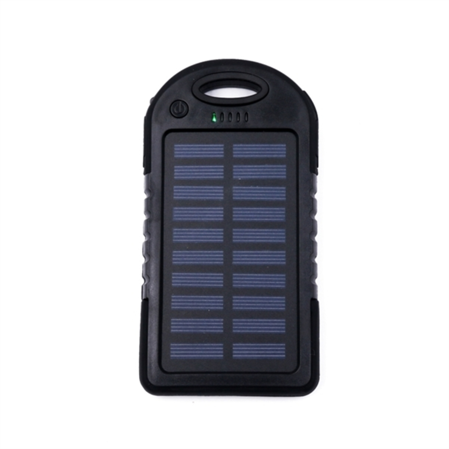 POPULAR 4000 MAH SOLAR POWER BANK WITH CARABINER 1