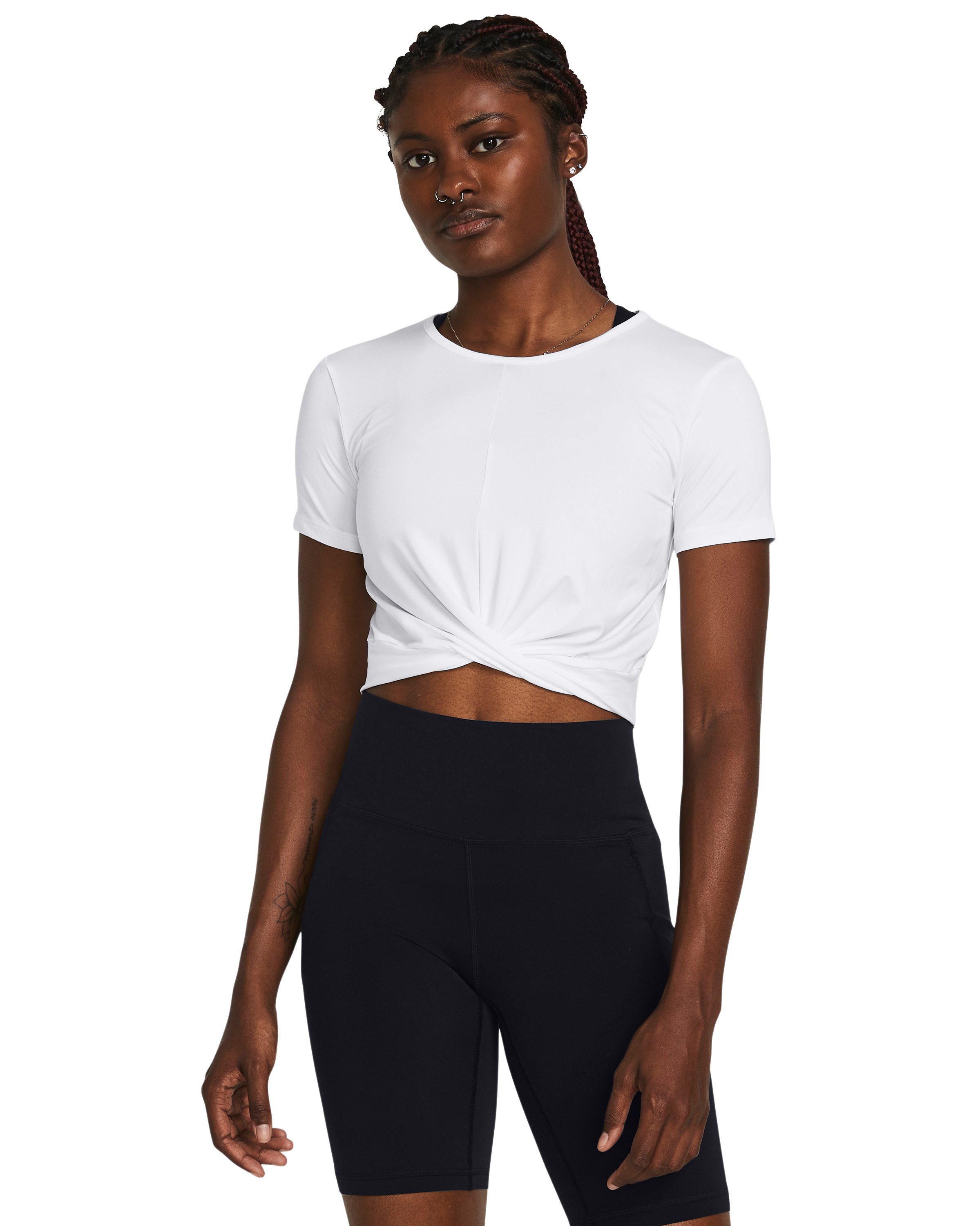 UA Motion Crossover Women's Crop Short Sleeve 3