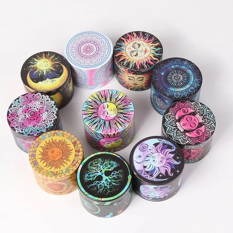 Custom Zinc Alloy Herb Grinder 3