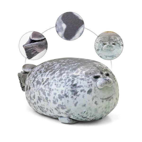 Seal Plush Pillow 3