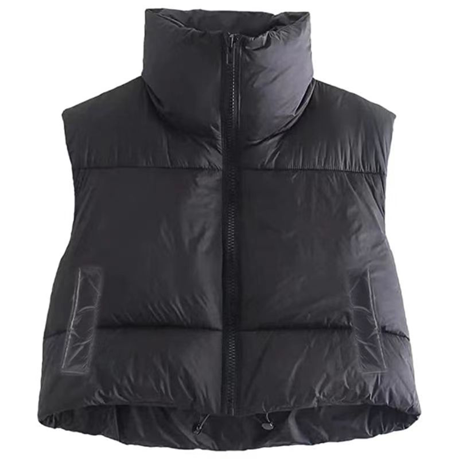Women's Winter Crop Vest 2