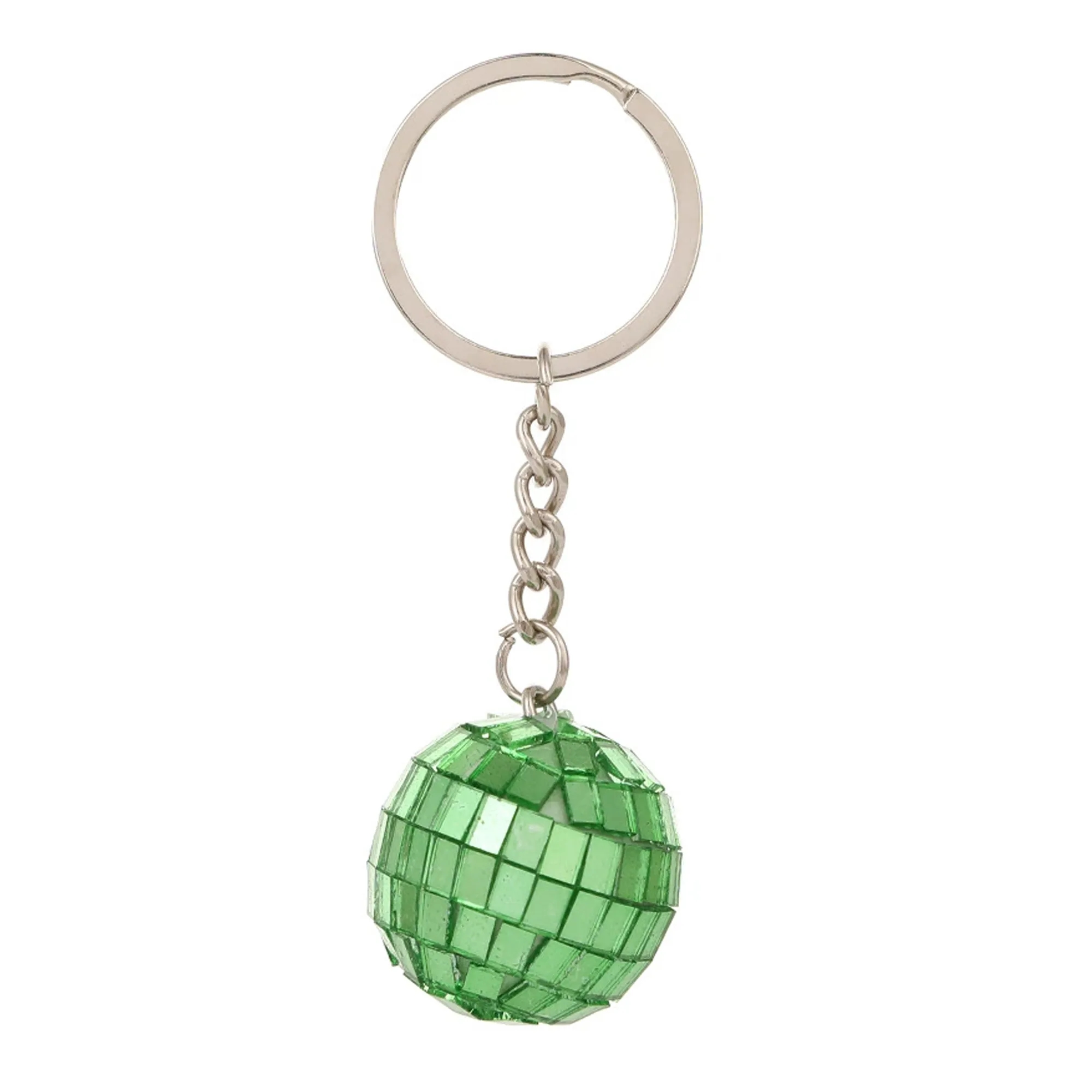 Mirrored Disco Ball Keychain 11
