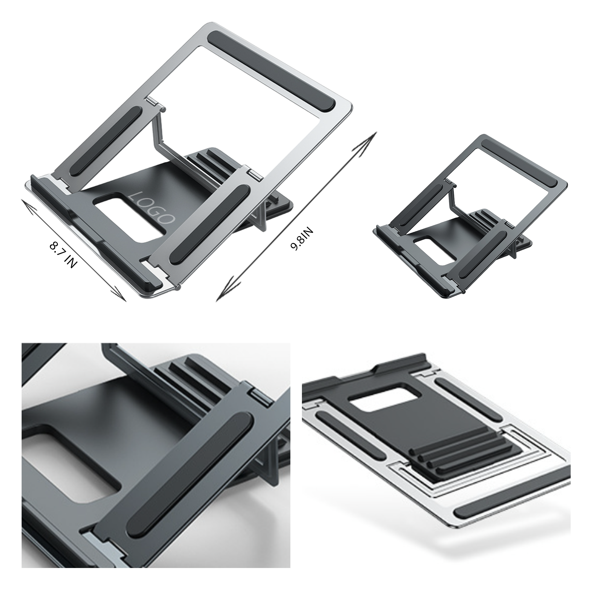 MOQ 10 PCS Convenient Adjustable Laptop Stand 2