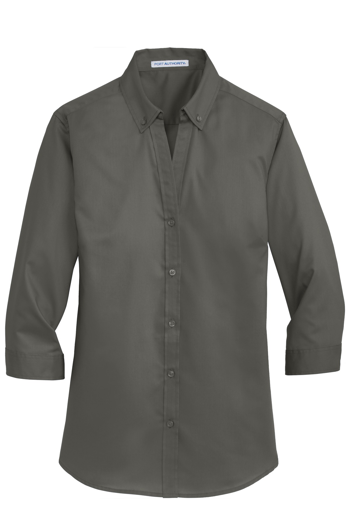 Port Authority Women's 3/4-Sleeve SuperPro Twill Shirt. L665 21
