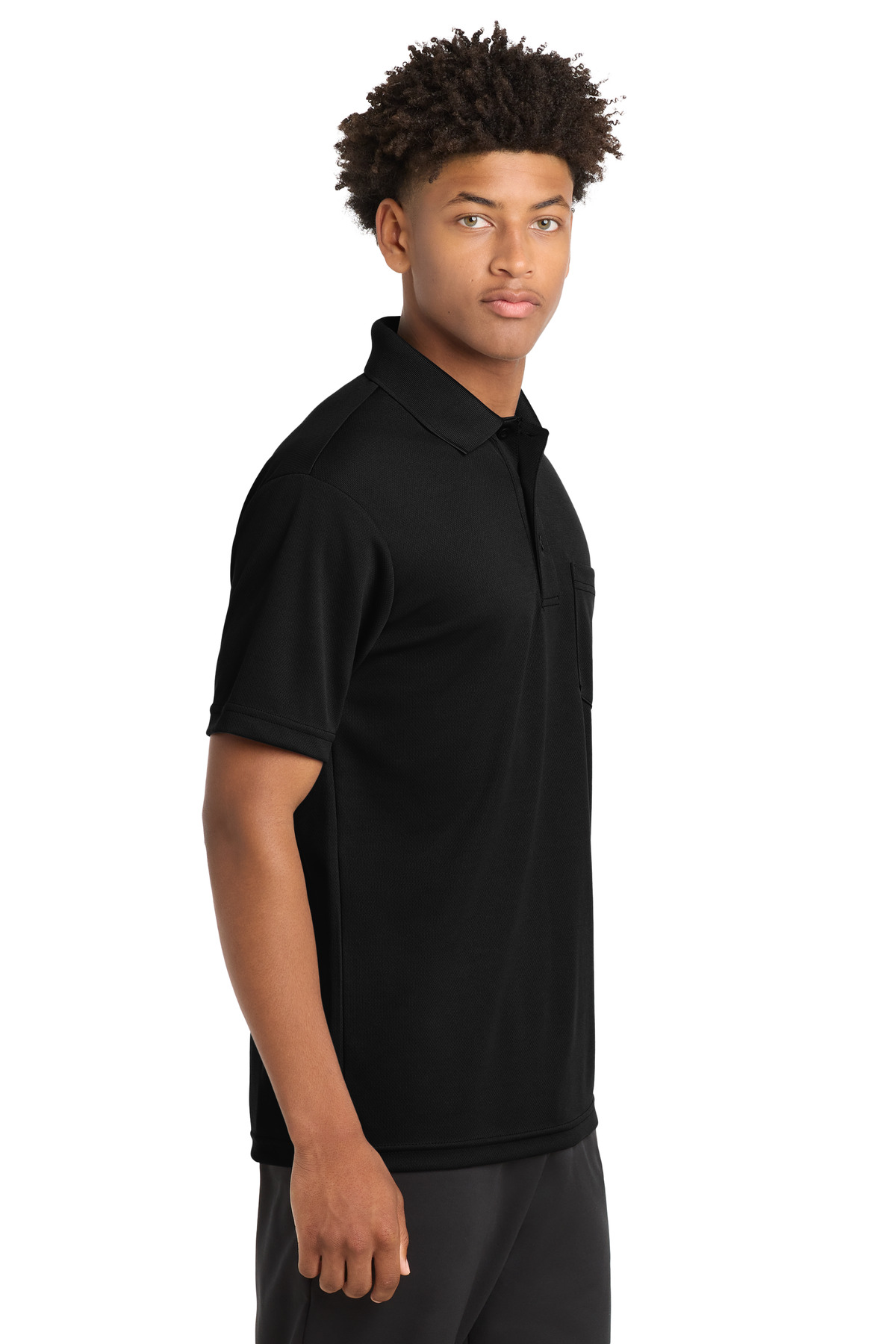 Sport-Tek PosiCharge RacerMesh Pocket Polo. ST640P 50