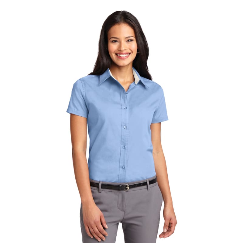 Port Authority Ladies Short Sleeve Easy Care Shirt. 26
