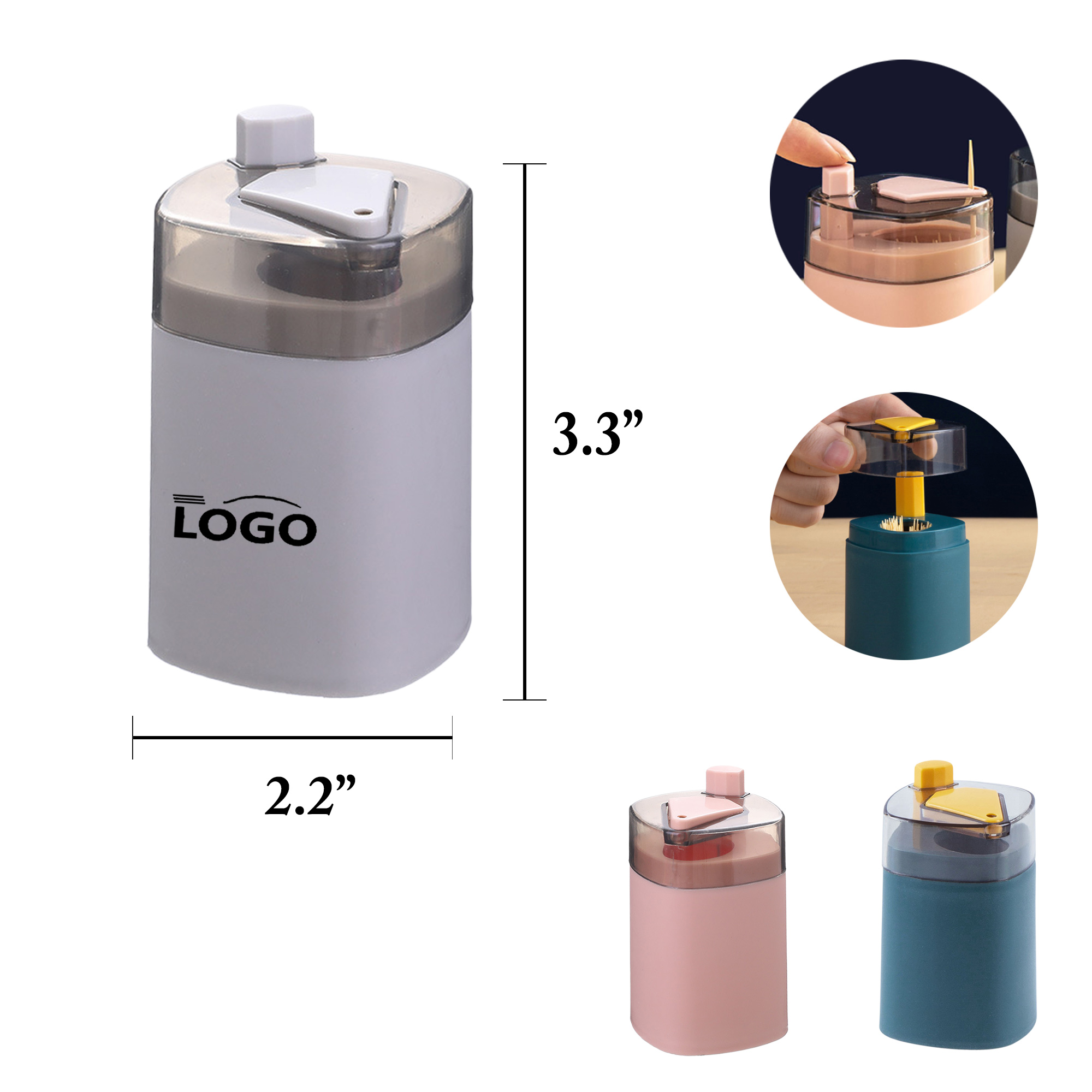 Automatic Pop Up Toothpick Dispenser 2