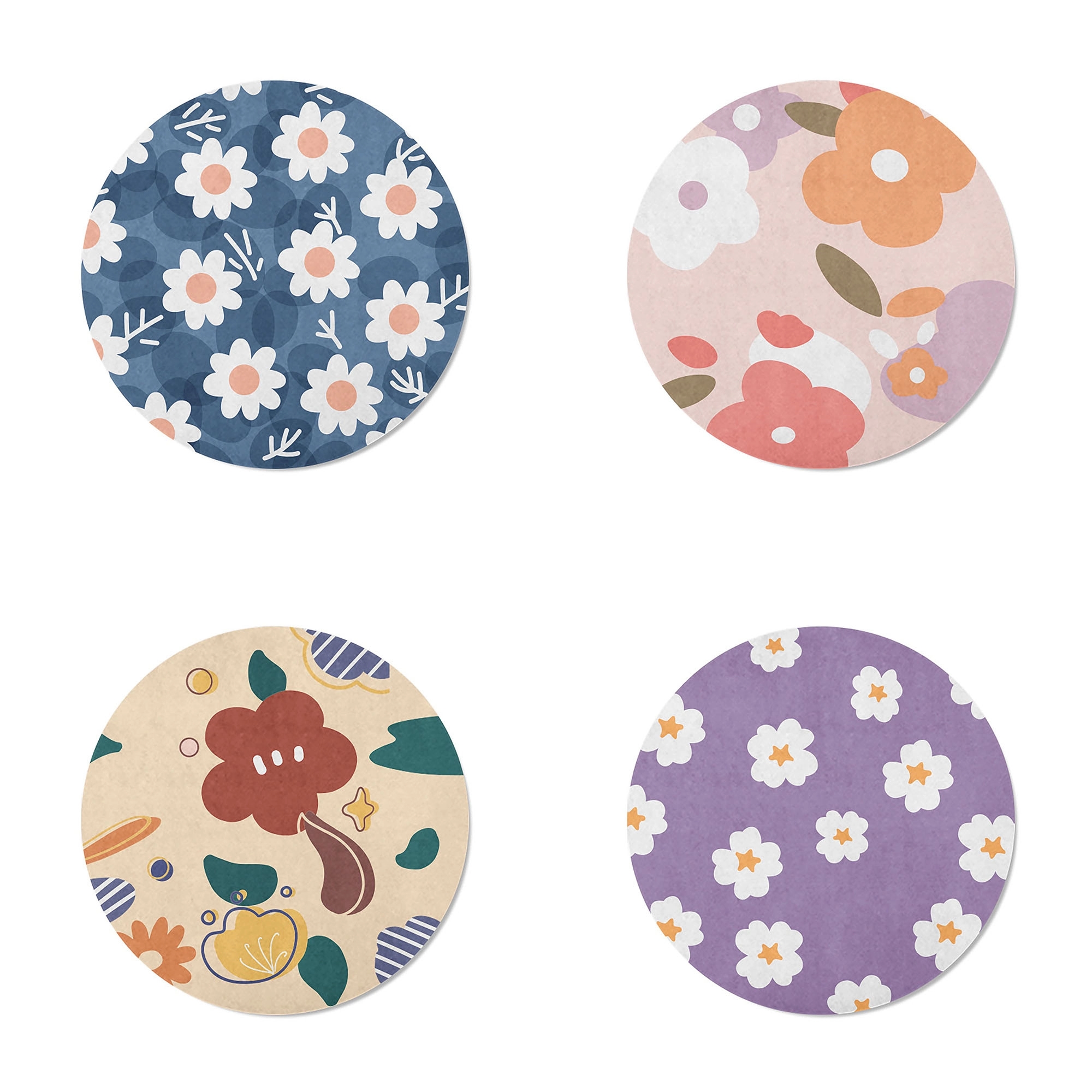 Customized Full Color Round Mouse Pad 1