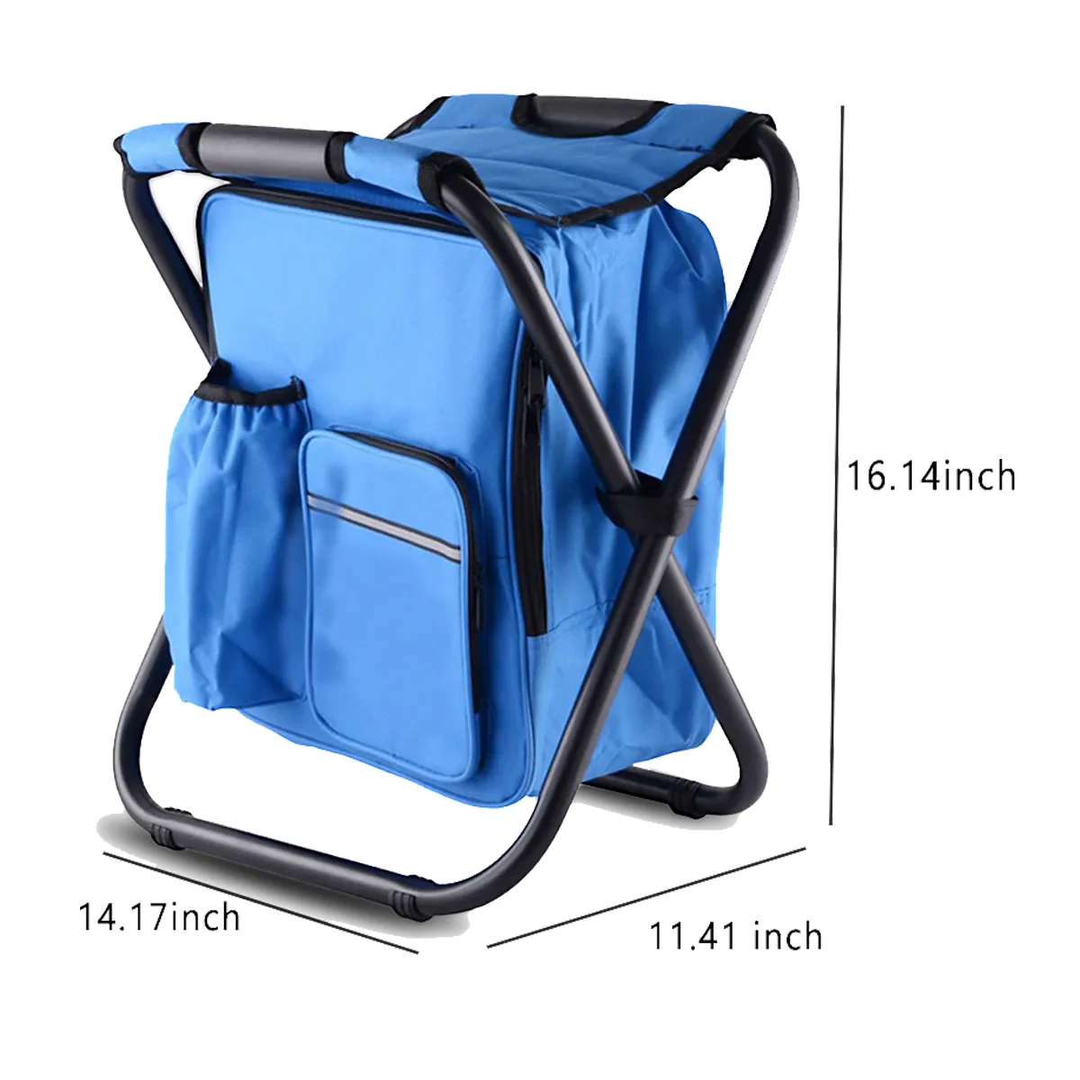 Multifunctional Portable Backpack Folding Camping Chair 5