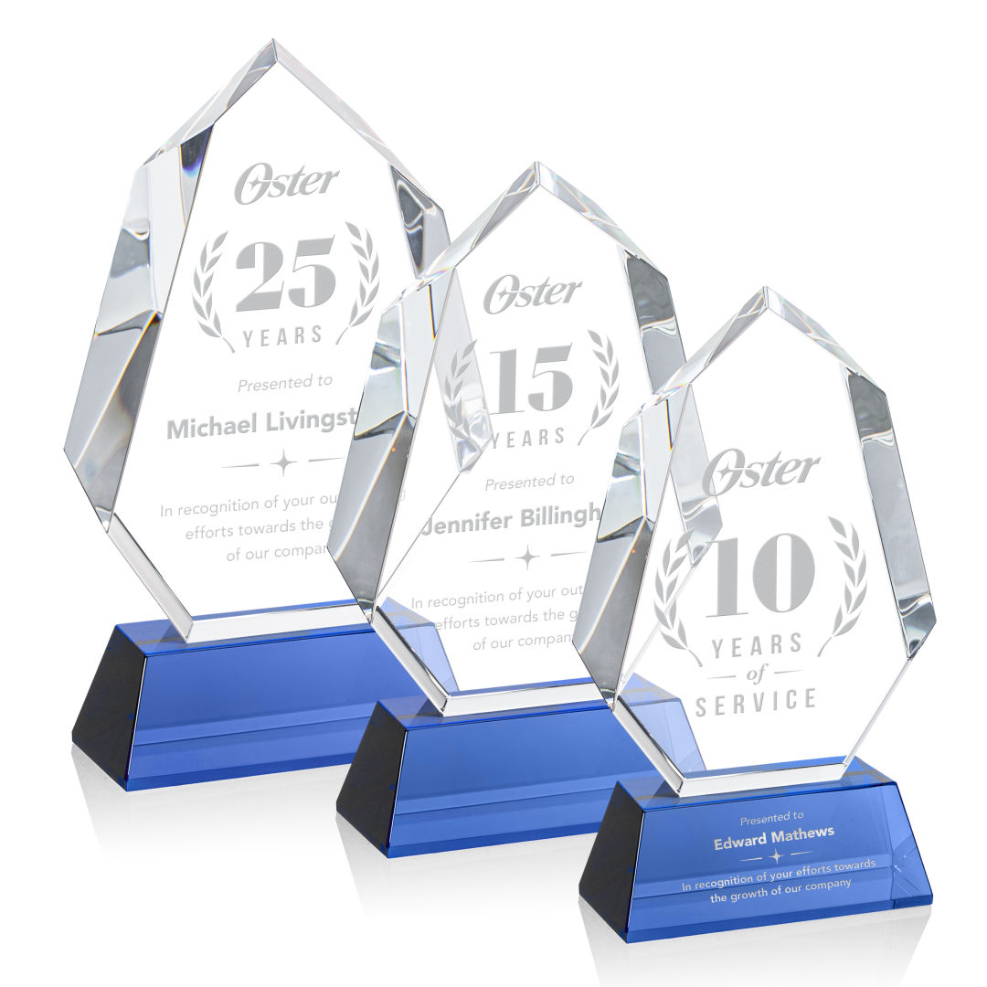 Norwood Award on Newhaven Base - Blue 10