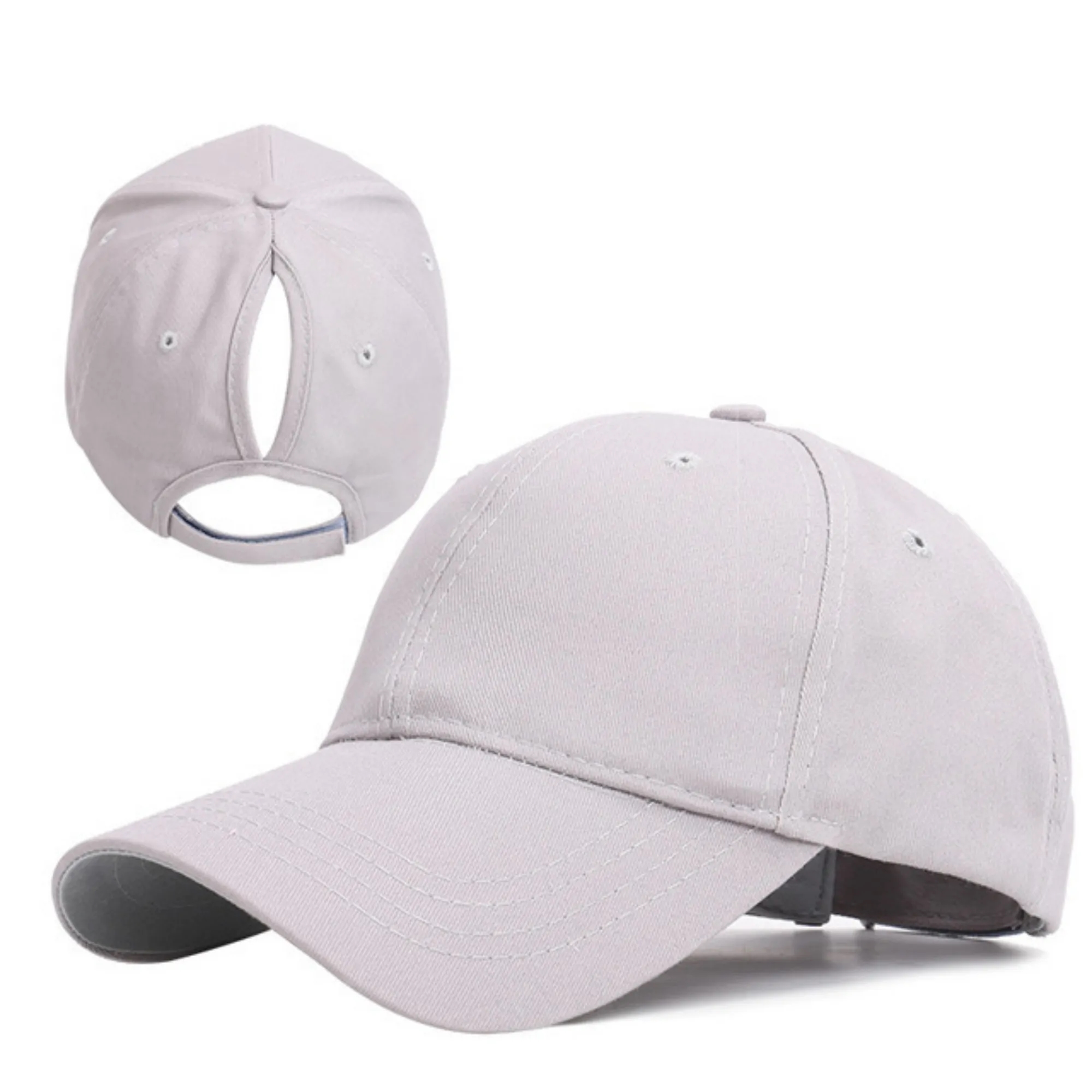 Women's Fashion Sports Sun Hat With Back Opening 10